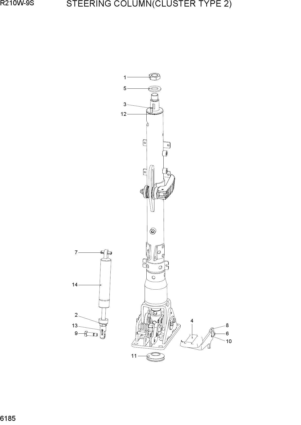 STEERING COLUMN(CLUSTER TYPE 2)