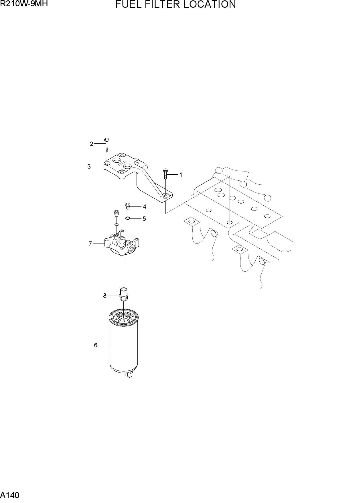 FUEL FILTER LOCATION