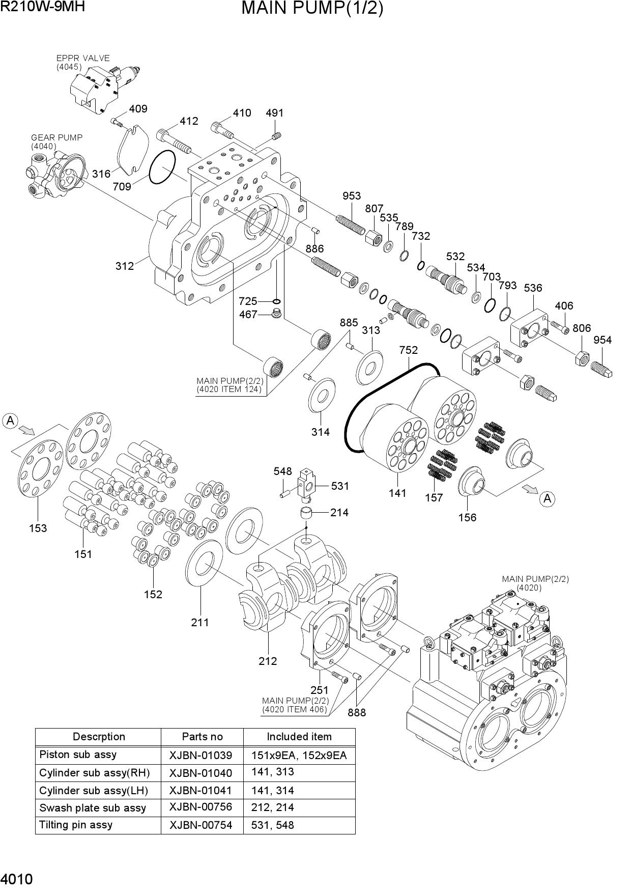 MAIN PUMP(1/2)