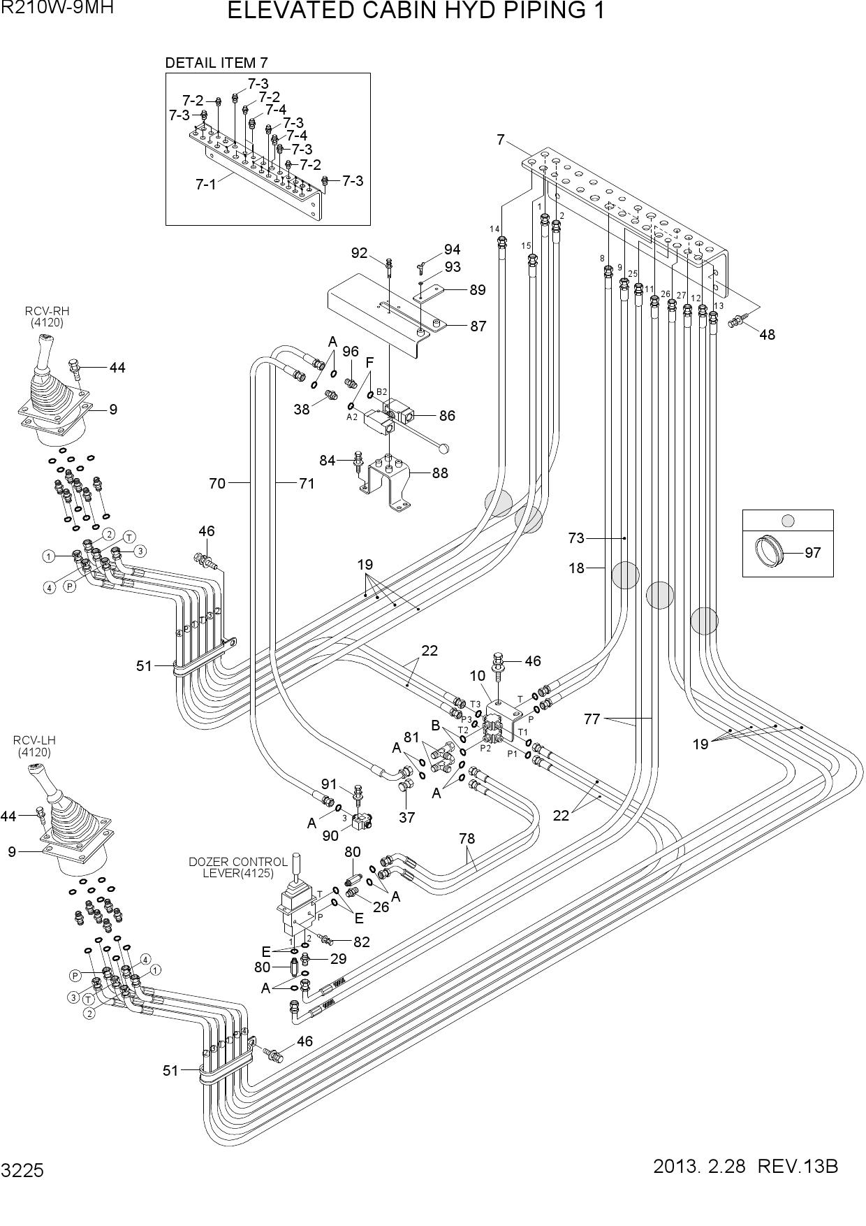 ELEVATED CABIN HYD PIPING 1