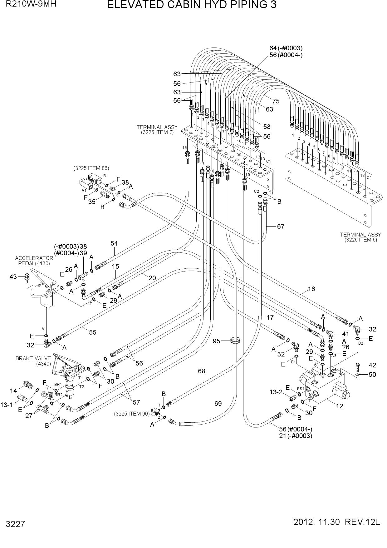 ELEVATED CABIN HYD PIPING 3