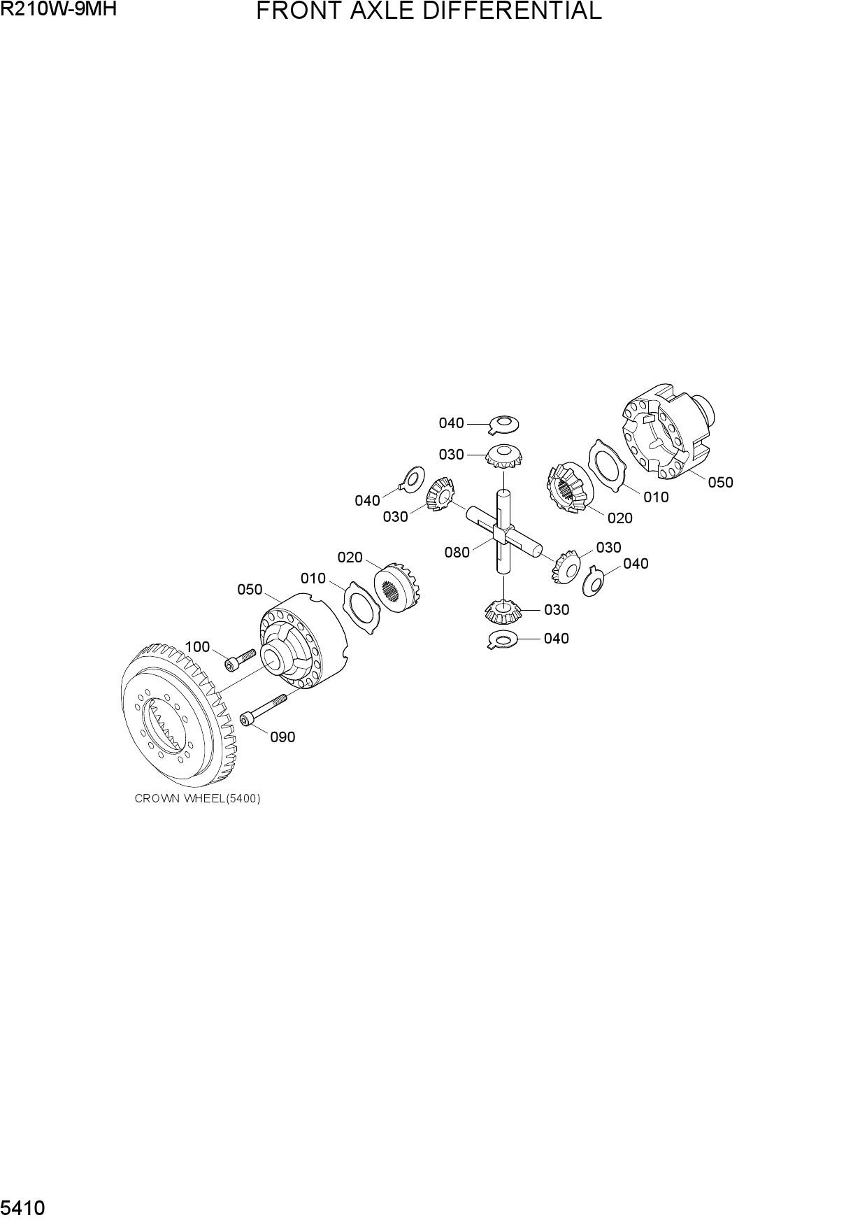 FRONT AXLE DIFFERENTIAL