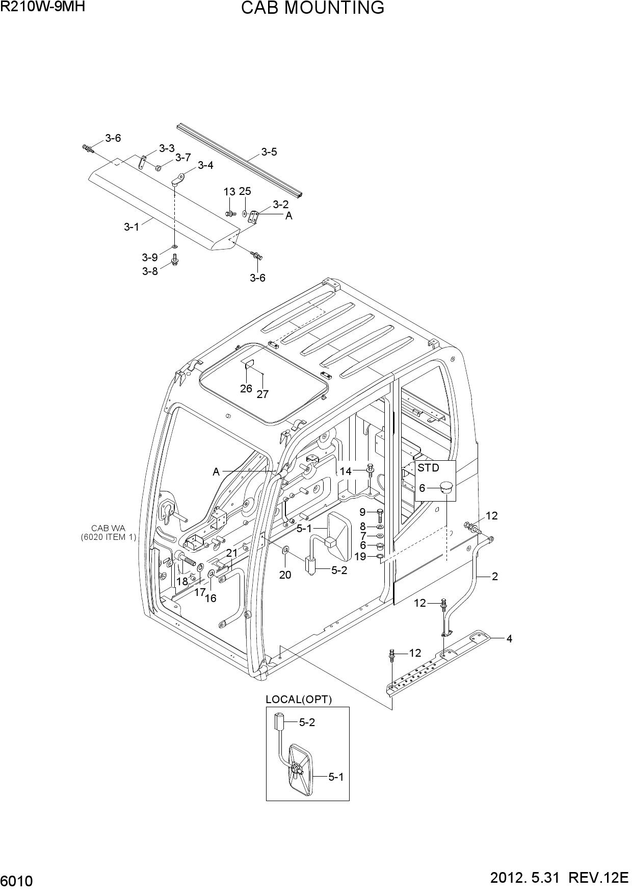 CAB MOUNTING