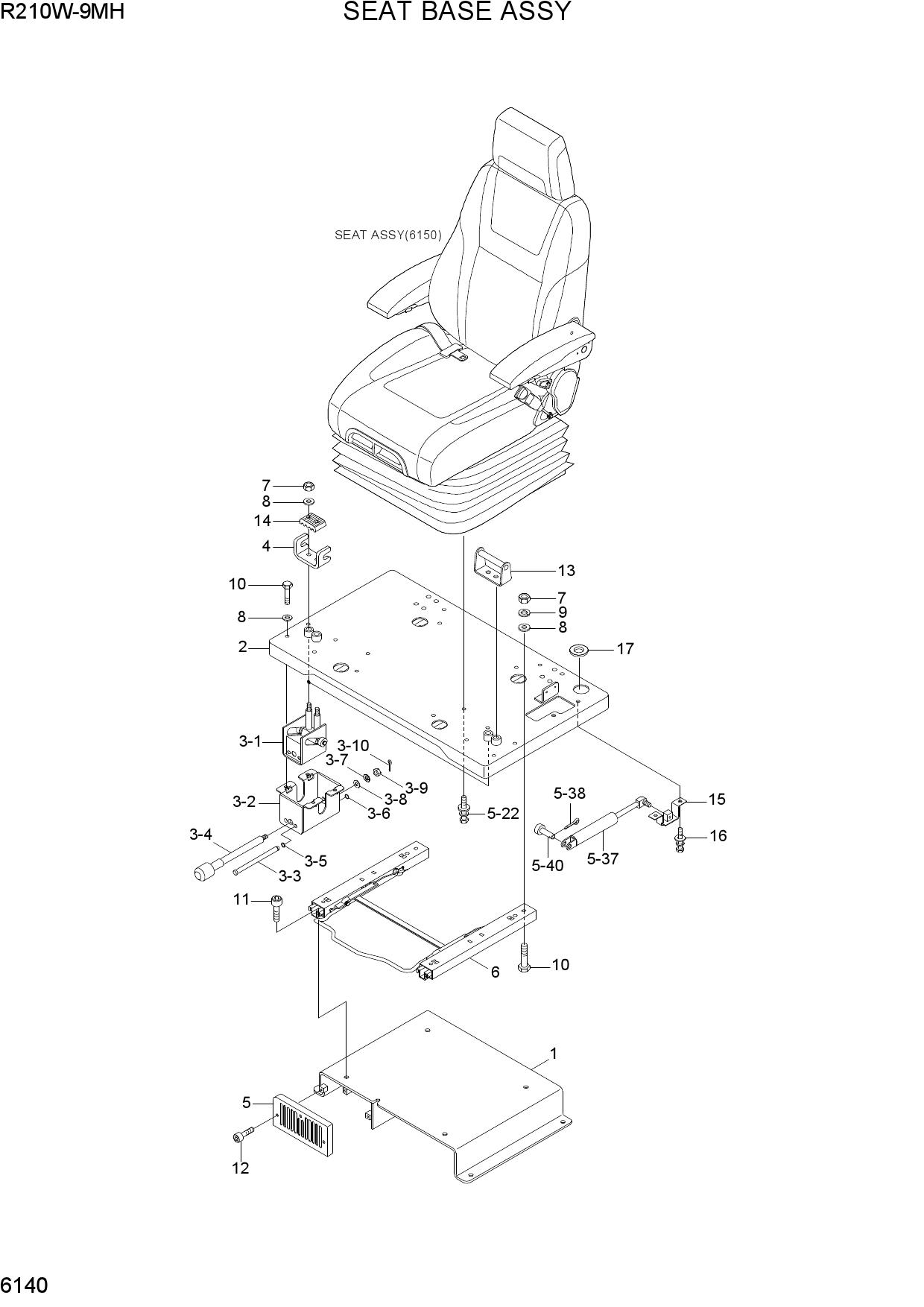 SEAT BASE ASSY