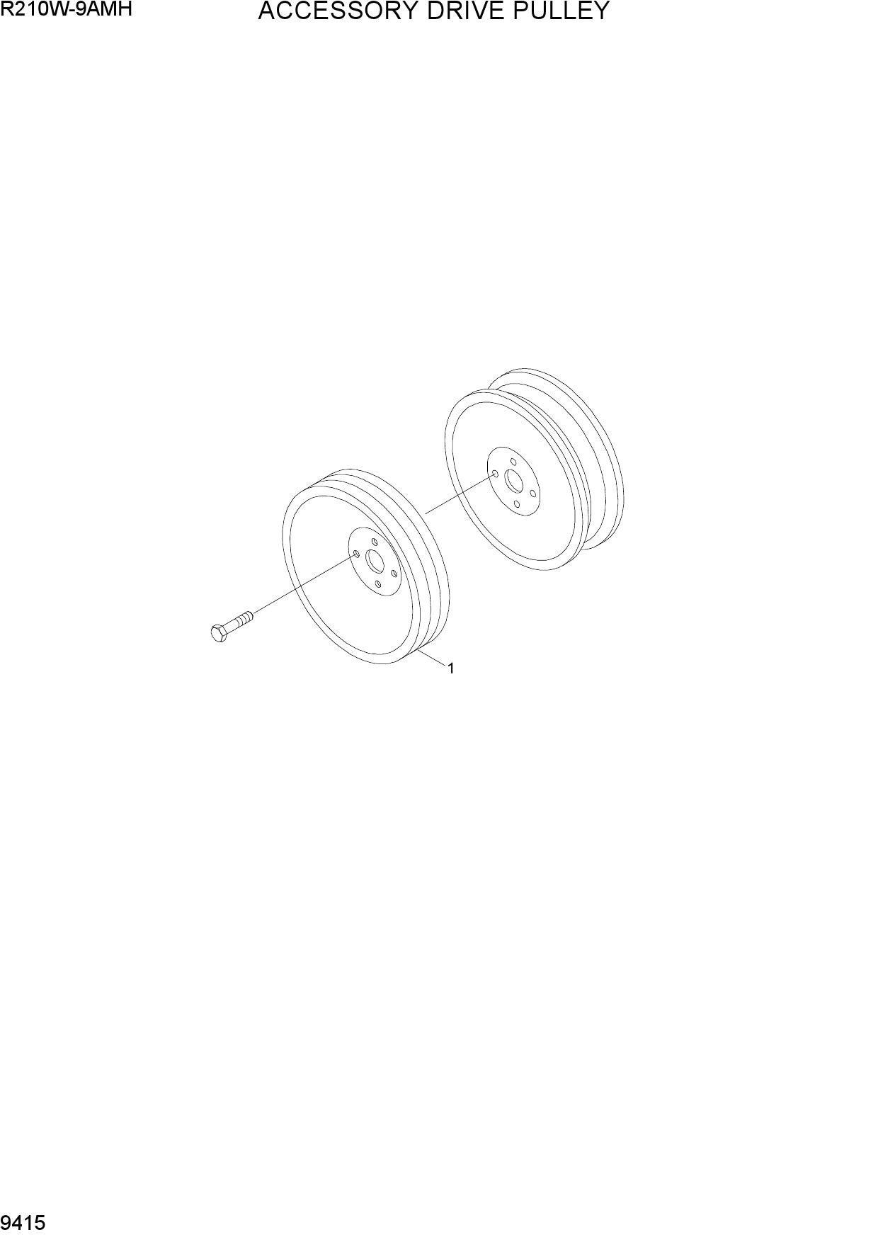 ACCESSORY DRIVE PULLEY