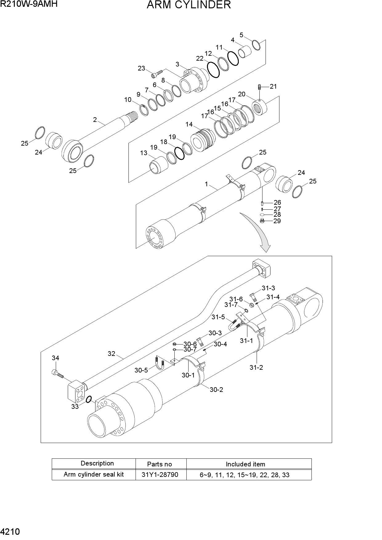 ARM CYLINDER