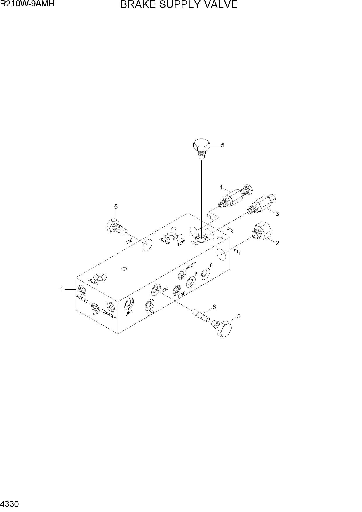 BRAKE SUPPLY VALVE