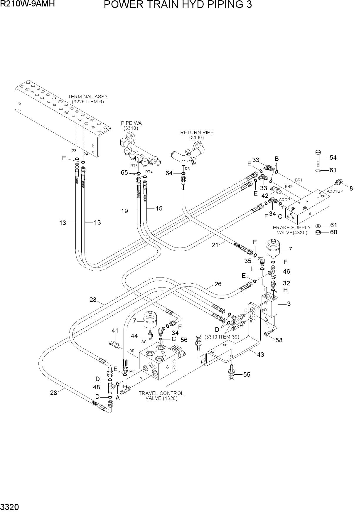 POWER TRAIN HYD PIPING 3