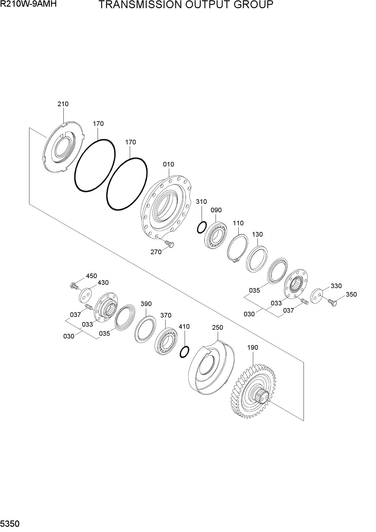 TRANSMISSION OUTPUT GROUP