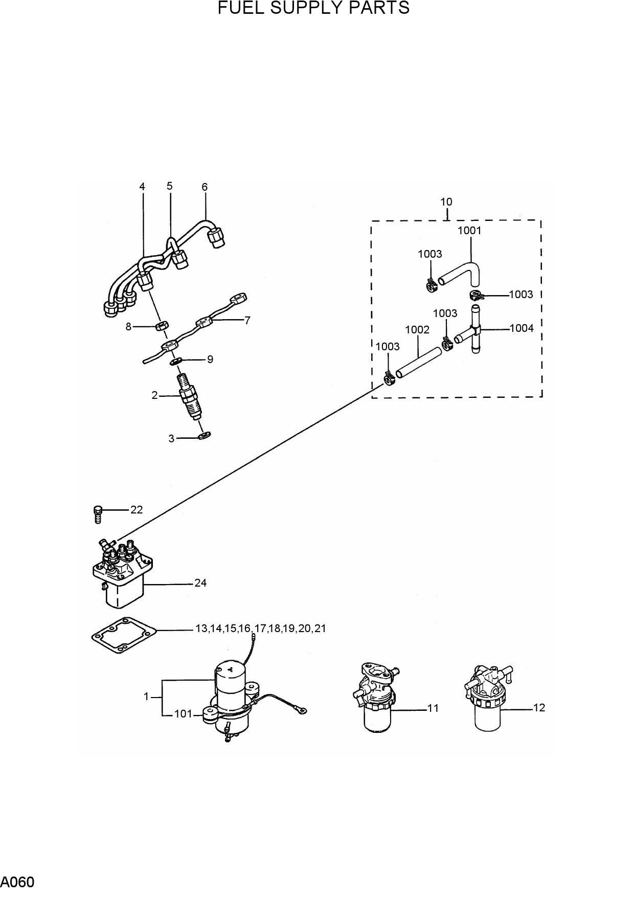 FUEL SUPPLY PARTS