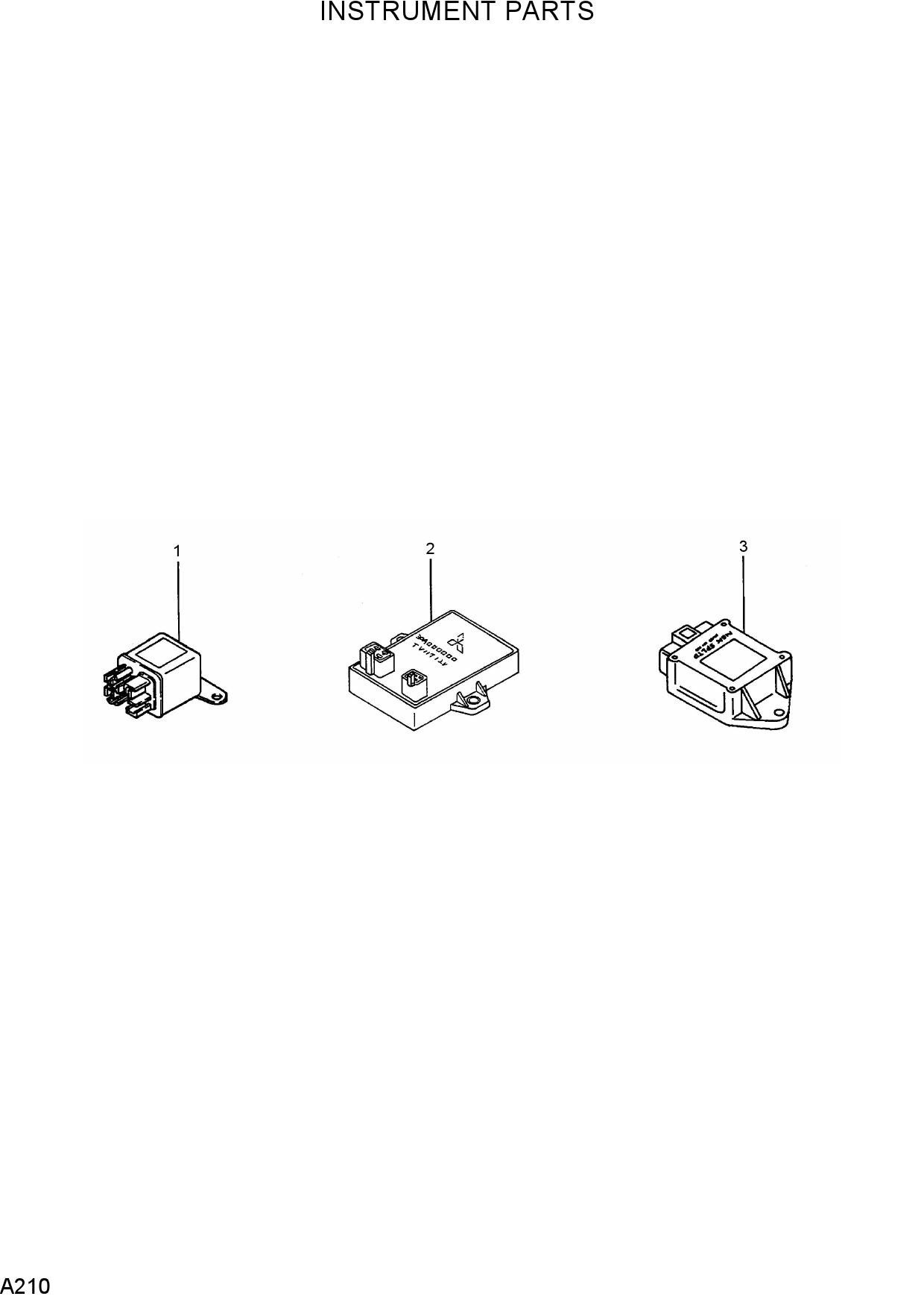 INSTRUMENT PARTS