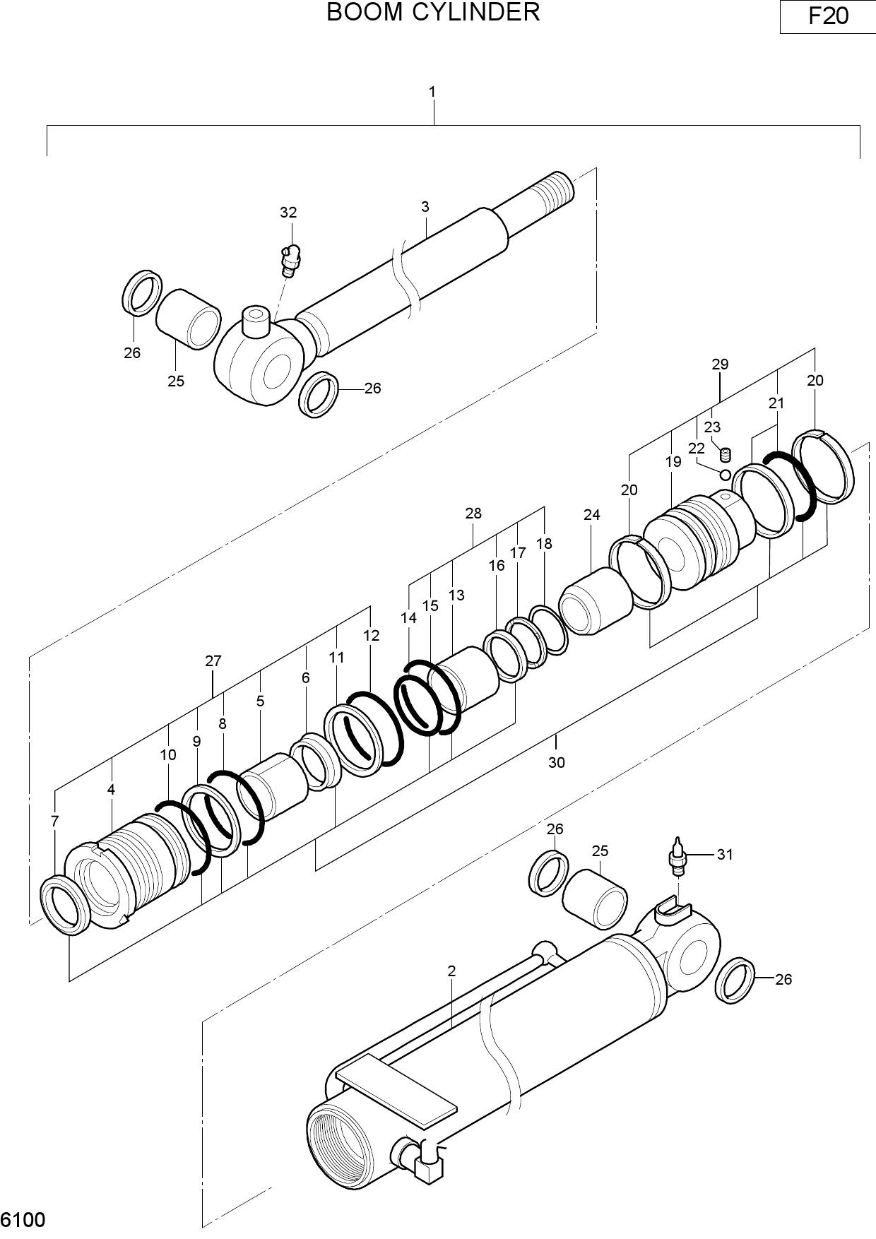 BOOM CYLINDER