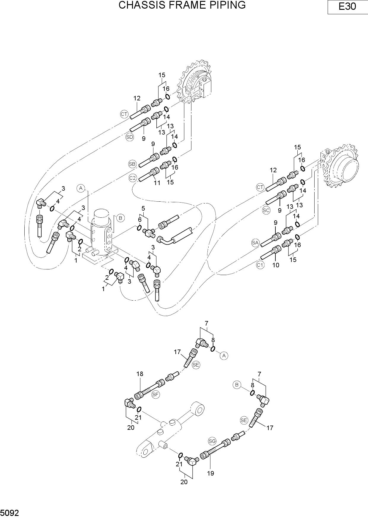 CHASSIS FRAME PIPING