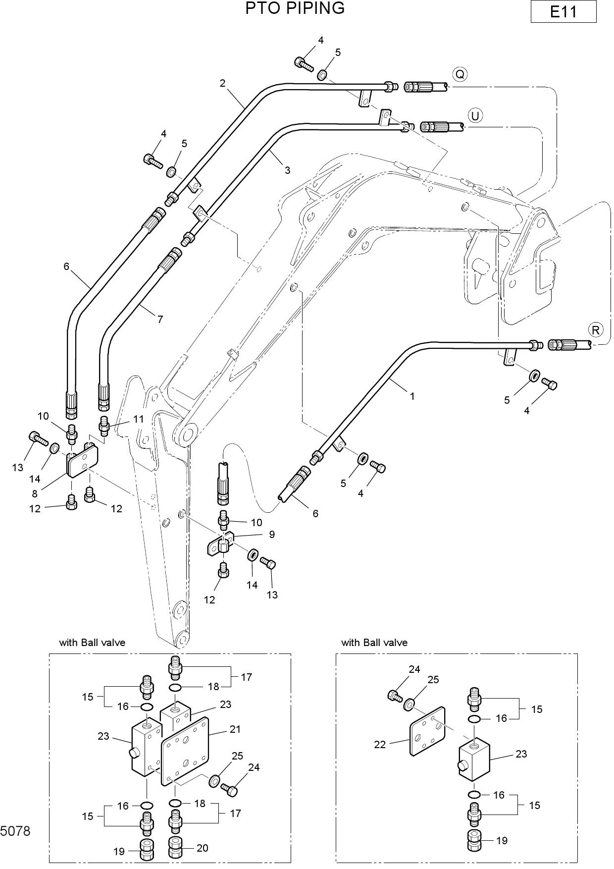 PTO PIPING