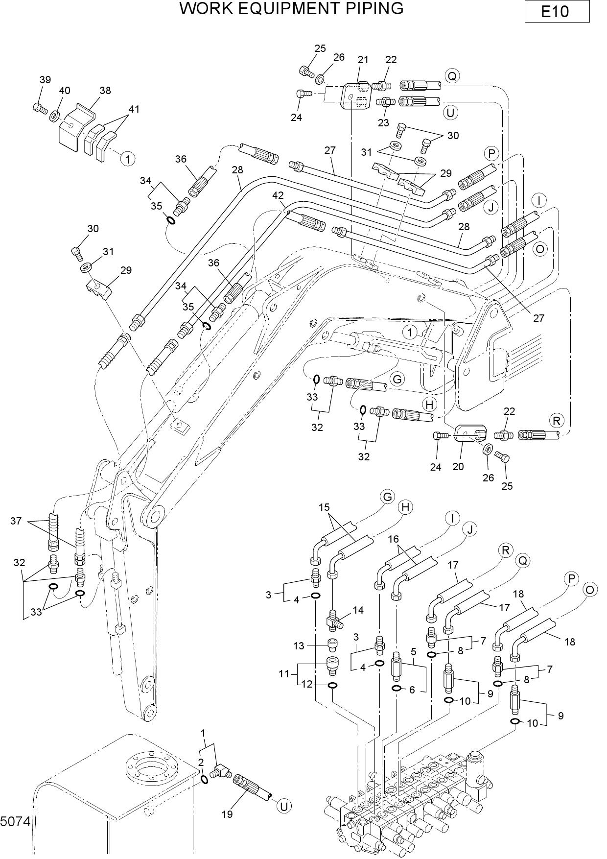 WORK EQUIPMENT PIPING
