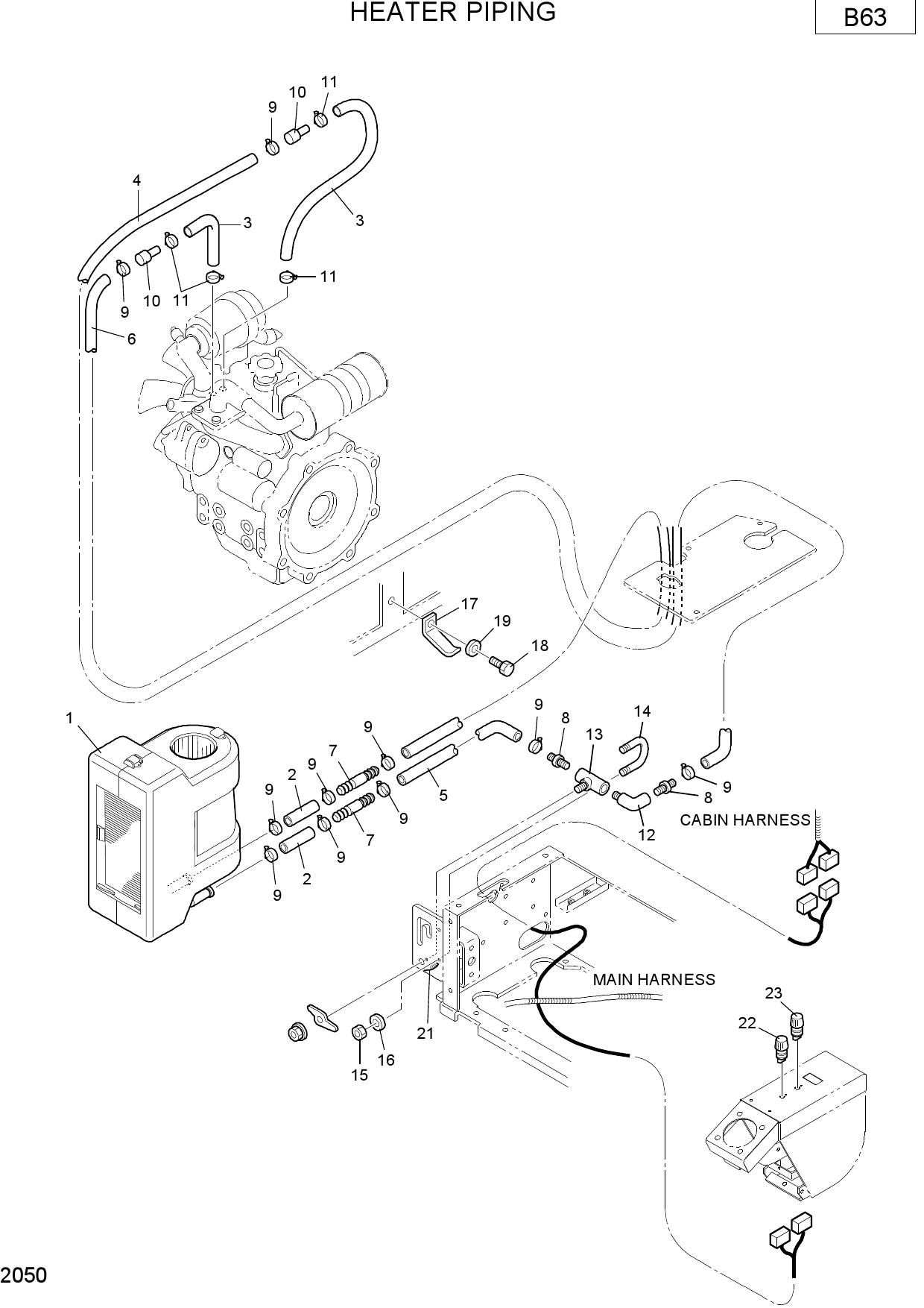 HEATER PIPING