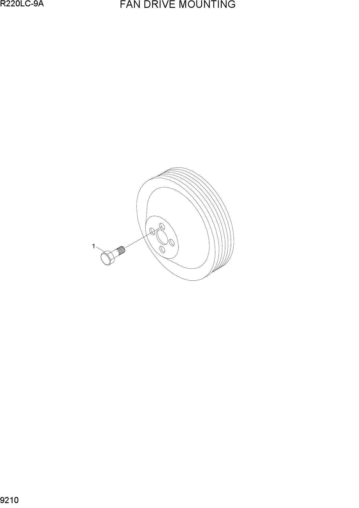 FAN DRIVE MOUNTING