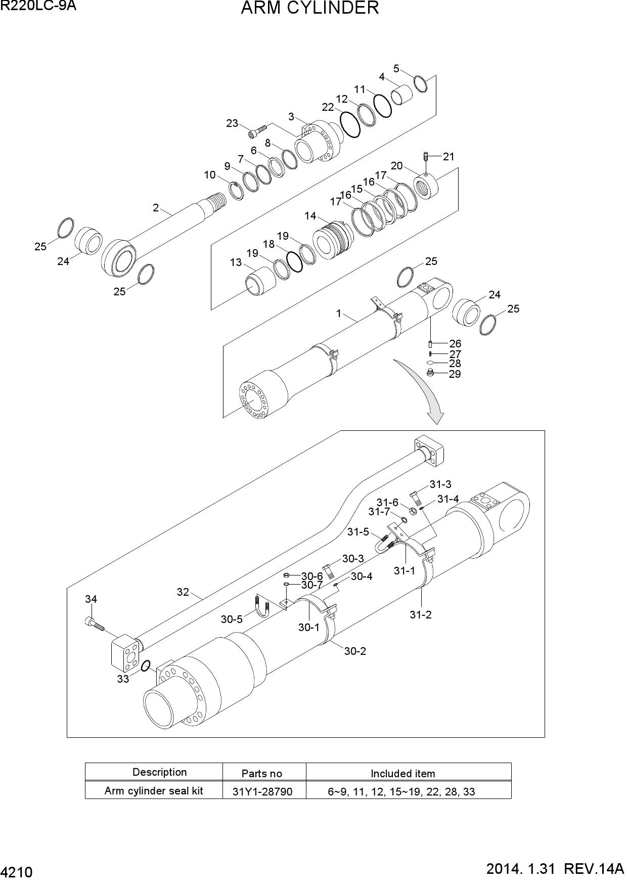 ARM CYLINDER