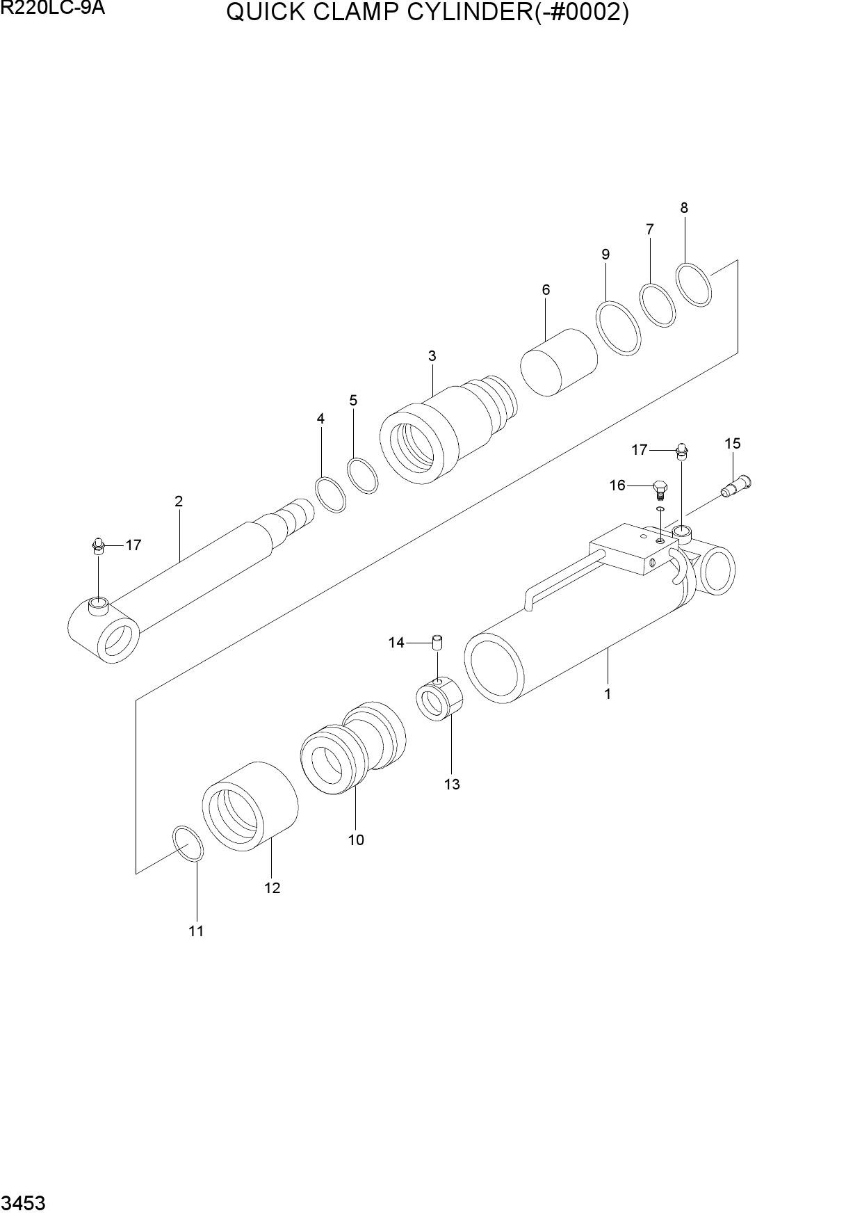 QUICK CLAMP CYLINDER(-#0002)