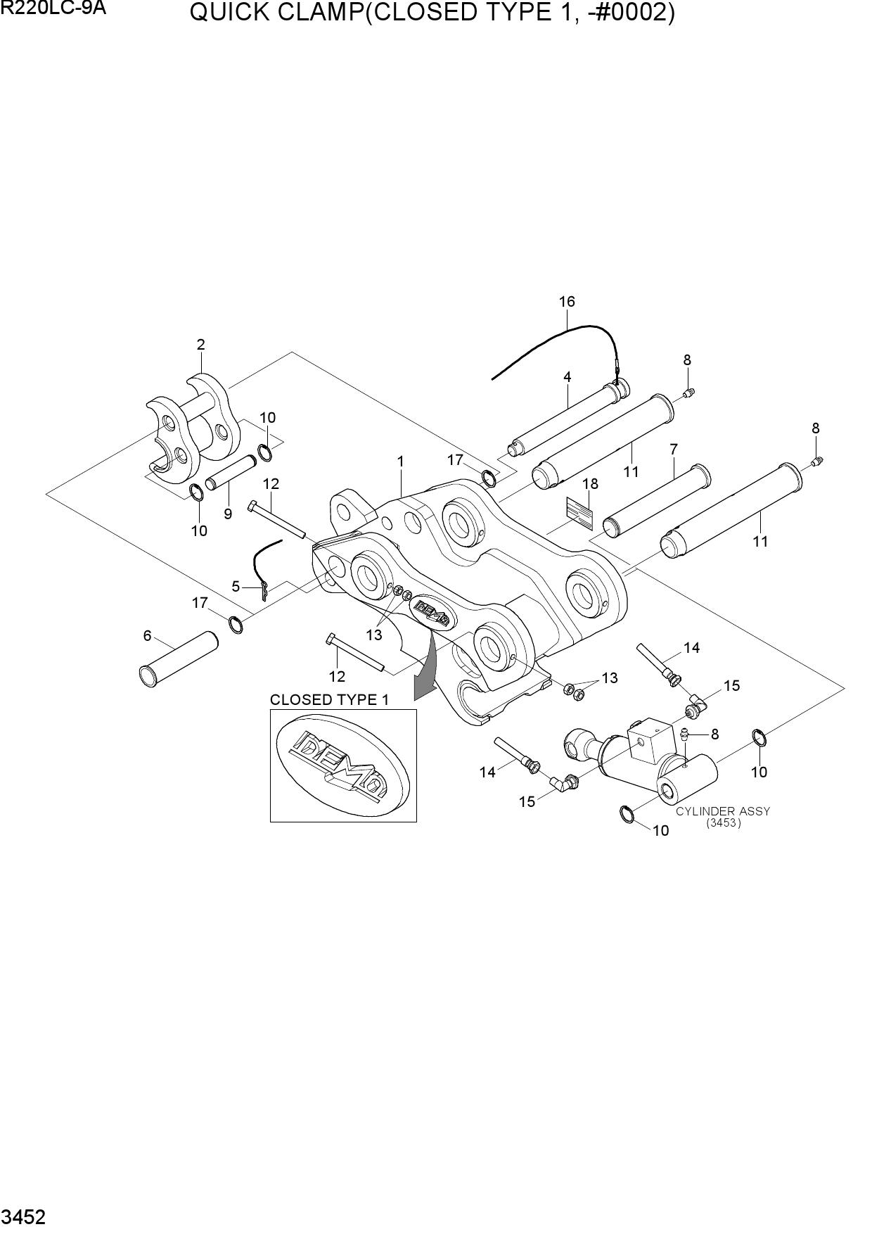 QUICK CLAMP(CLOSED TYPE 1, -#0002)