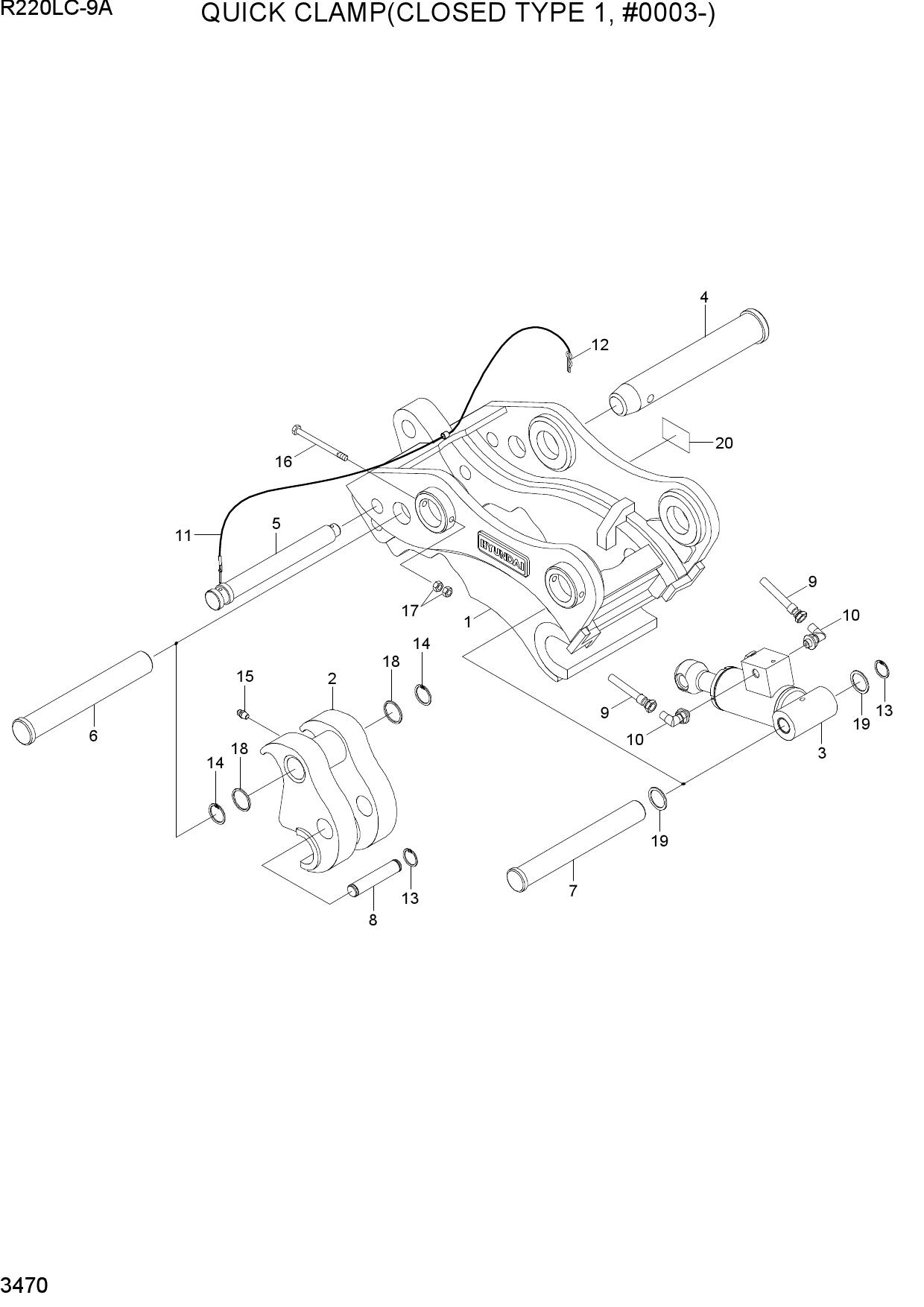QUICK CLAMP(CLOSED TYPE 1, #0003-)