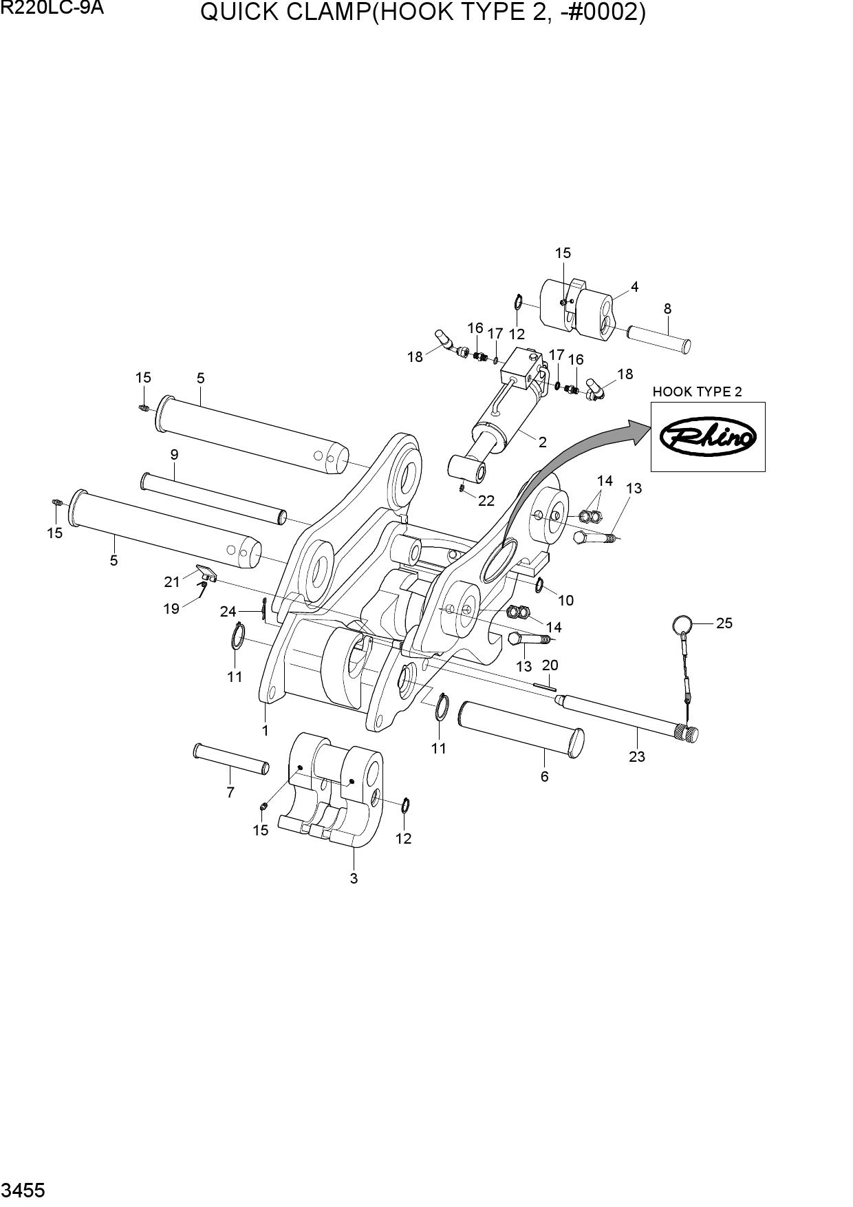 QUICK CLAMP(HOOK TYPE 2, -#0002)