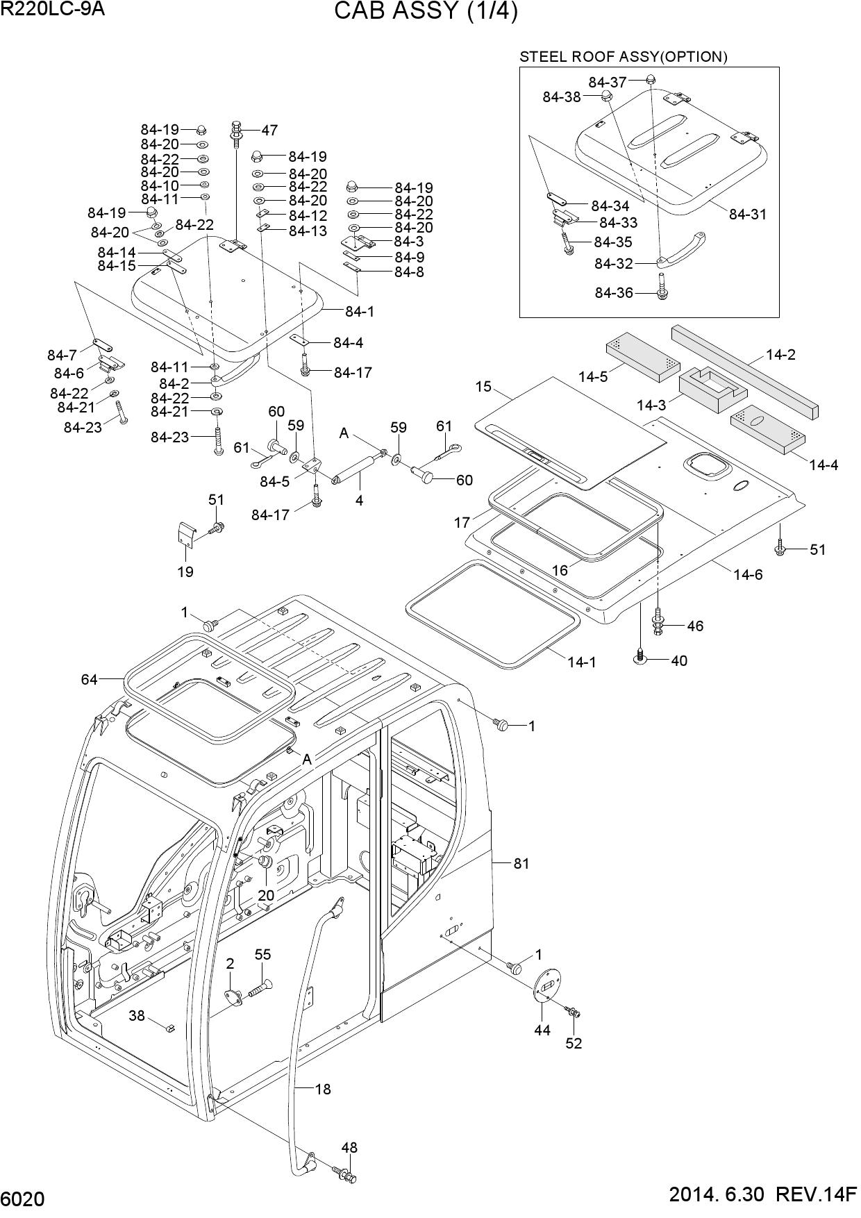 CAB ASSY(1/4)
