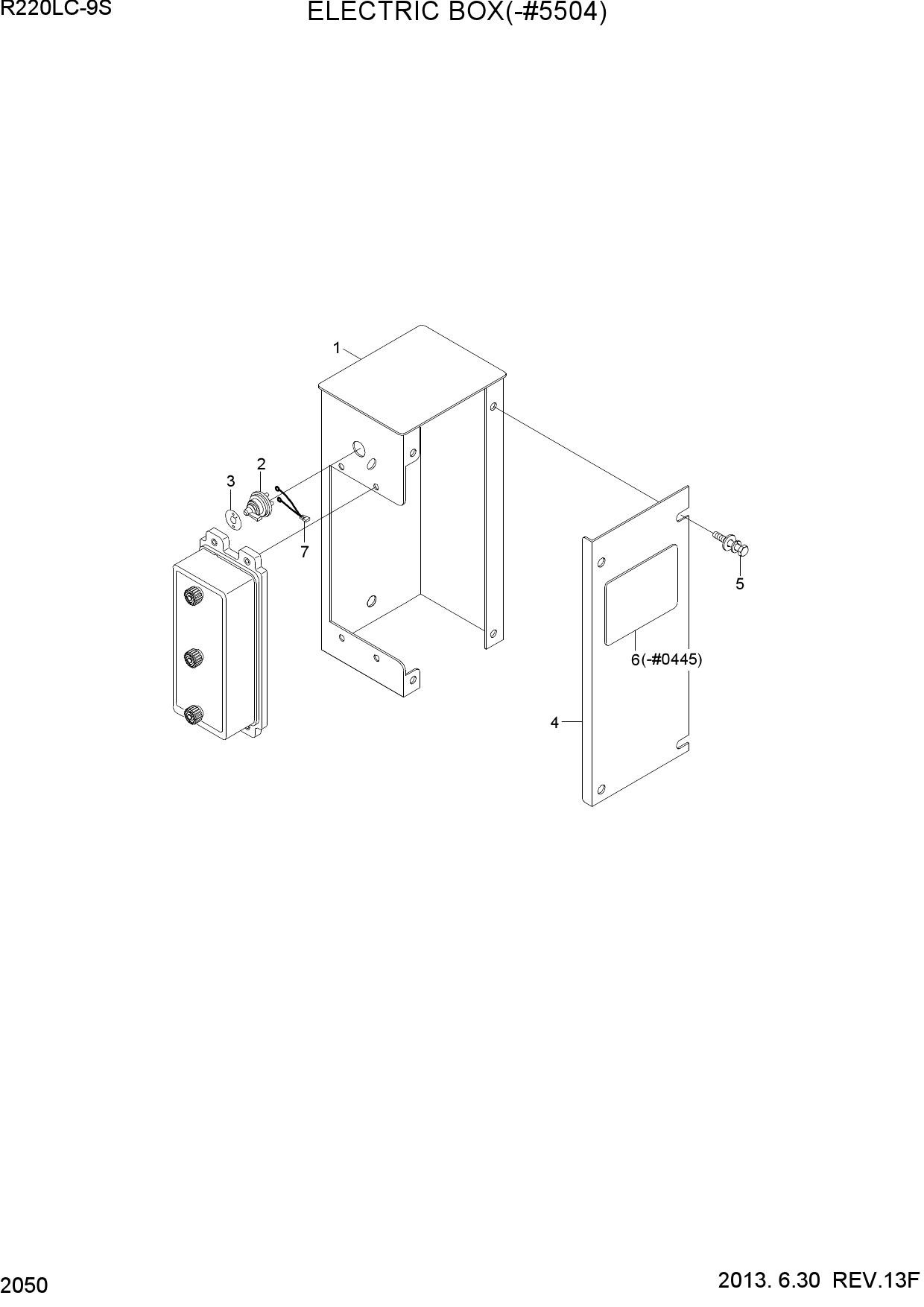 ELECTRIC BOX(-#5504)