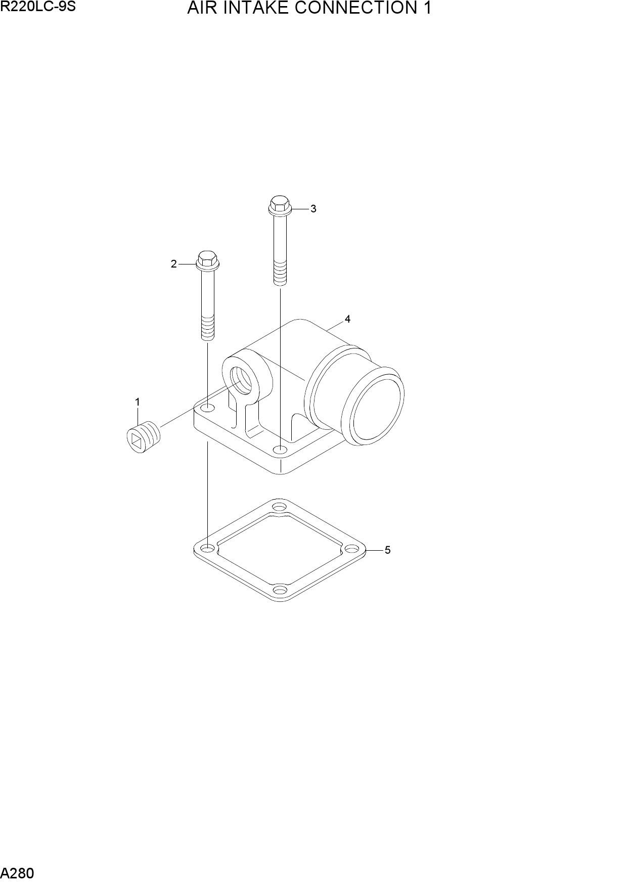 AIR INTAKE CONNECTION 1