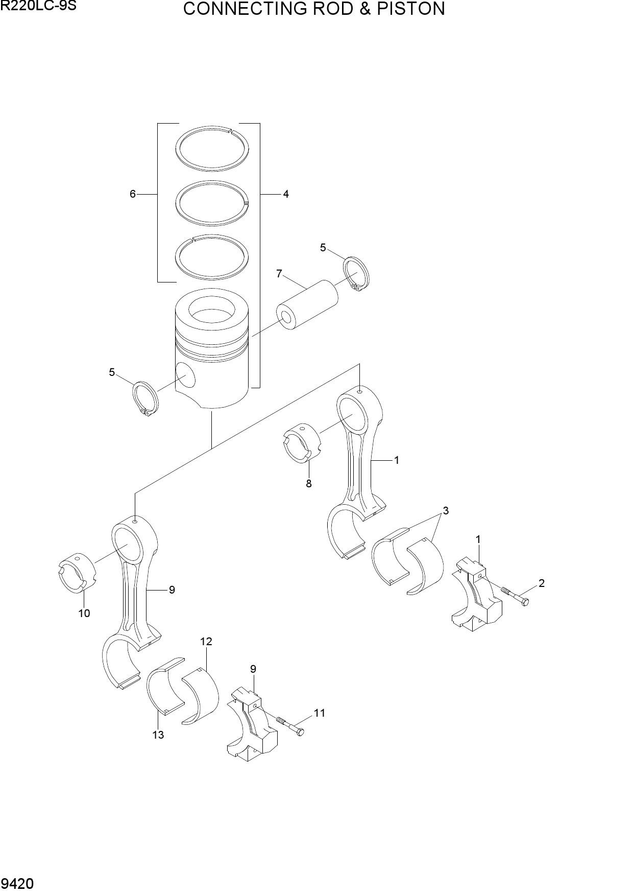 CONNECTING ROD & PISTON