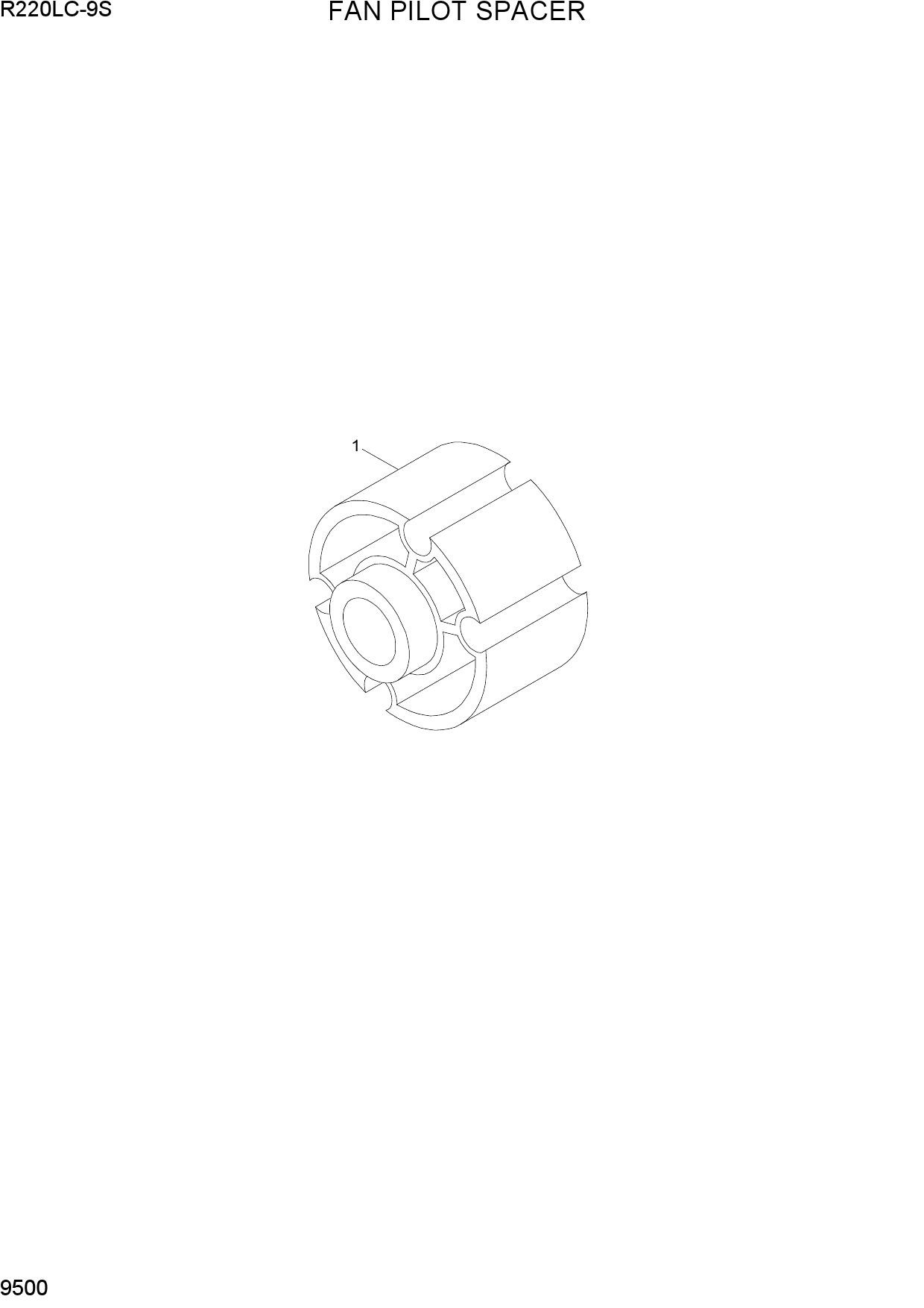 FAN PILOT SPACER