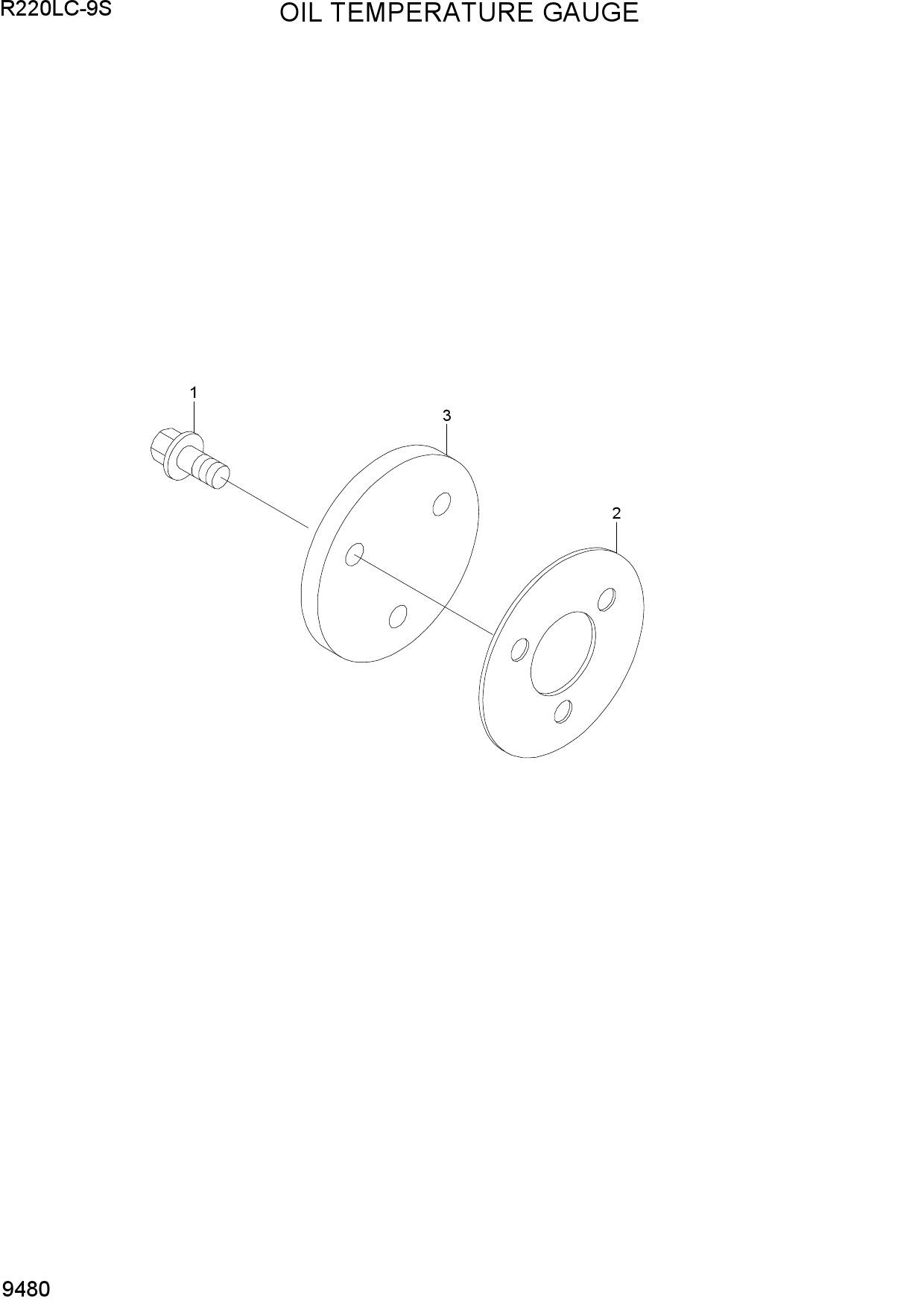 OIL TEMPERATURE GAUGE