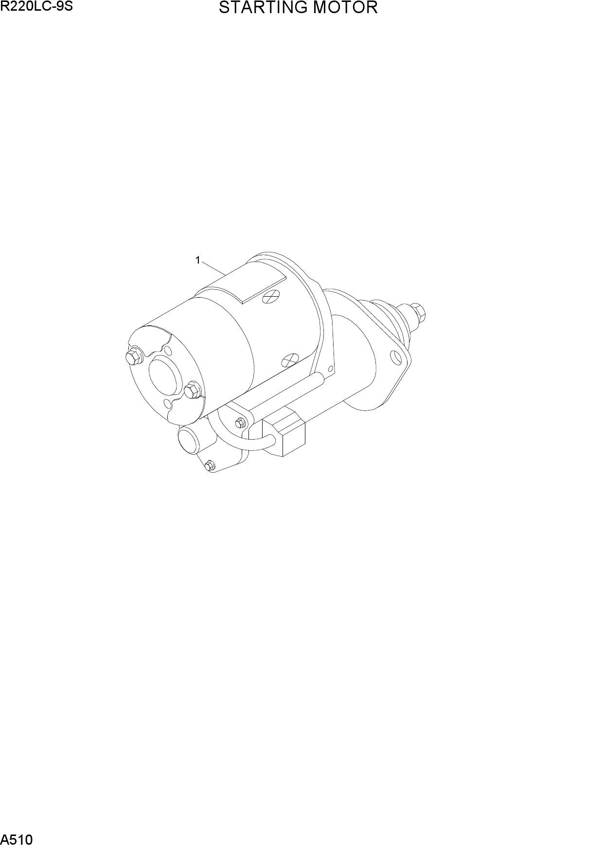 STARTING MOTOR