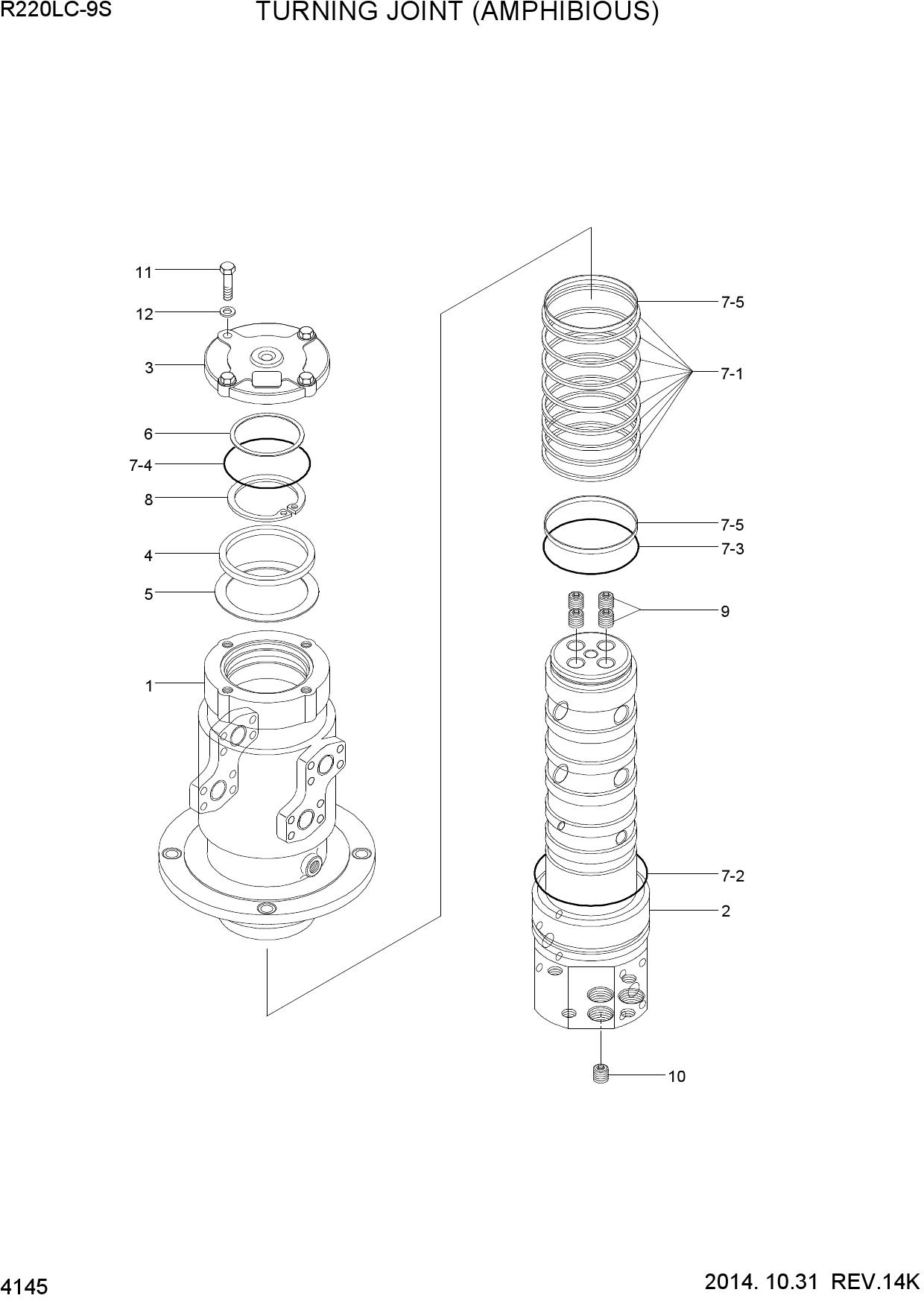 TURNING JOINT (AMPHIBIOUS)