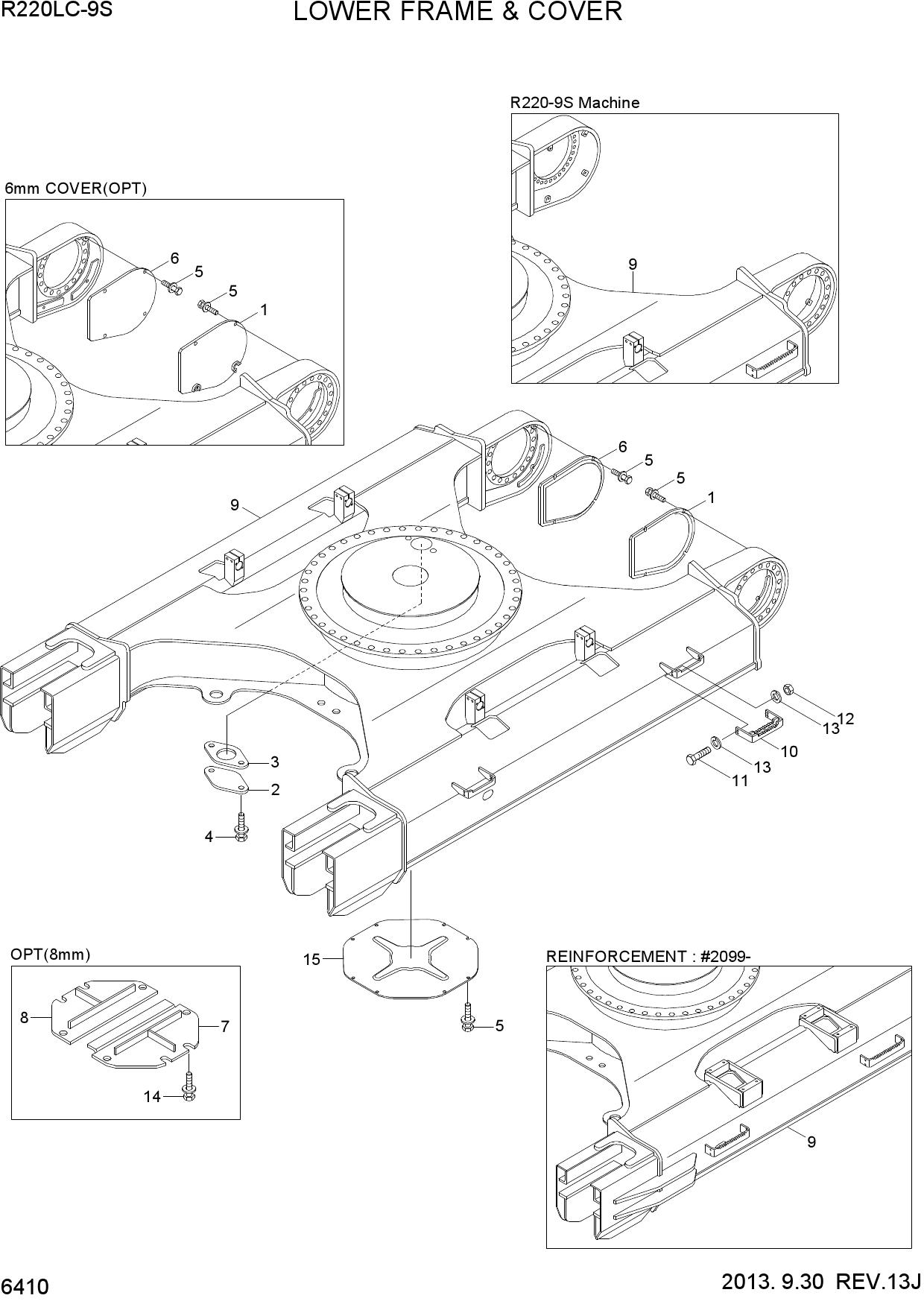 LOWER FRAME & COVER