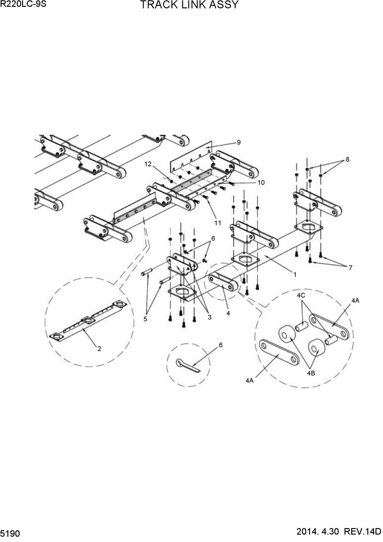TRACK LINK ASSY