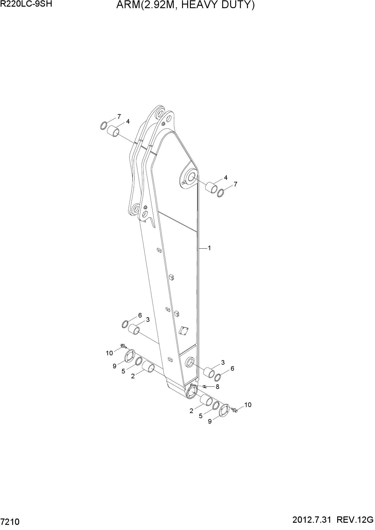 ARM(2.92M, HEAVY DUTY)