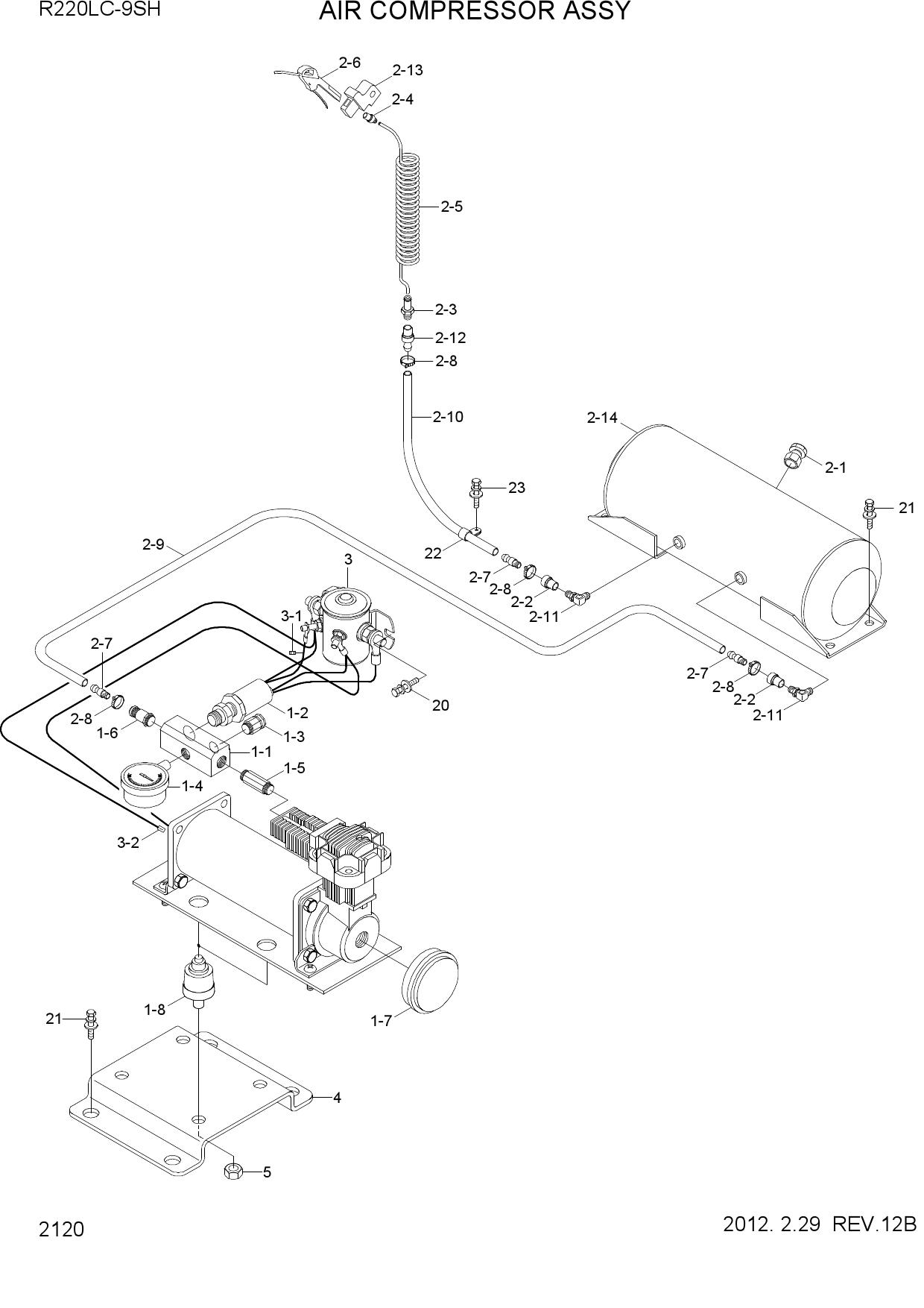 AIR COMPRESSOR ASSY