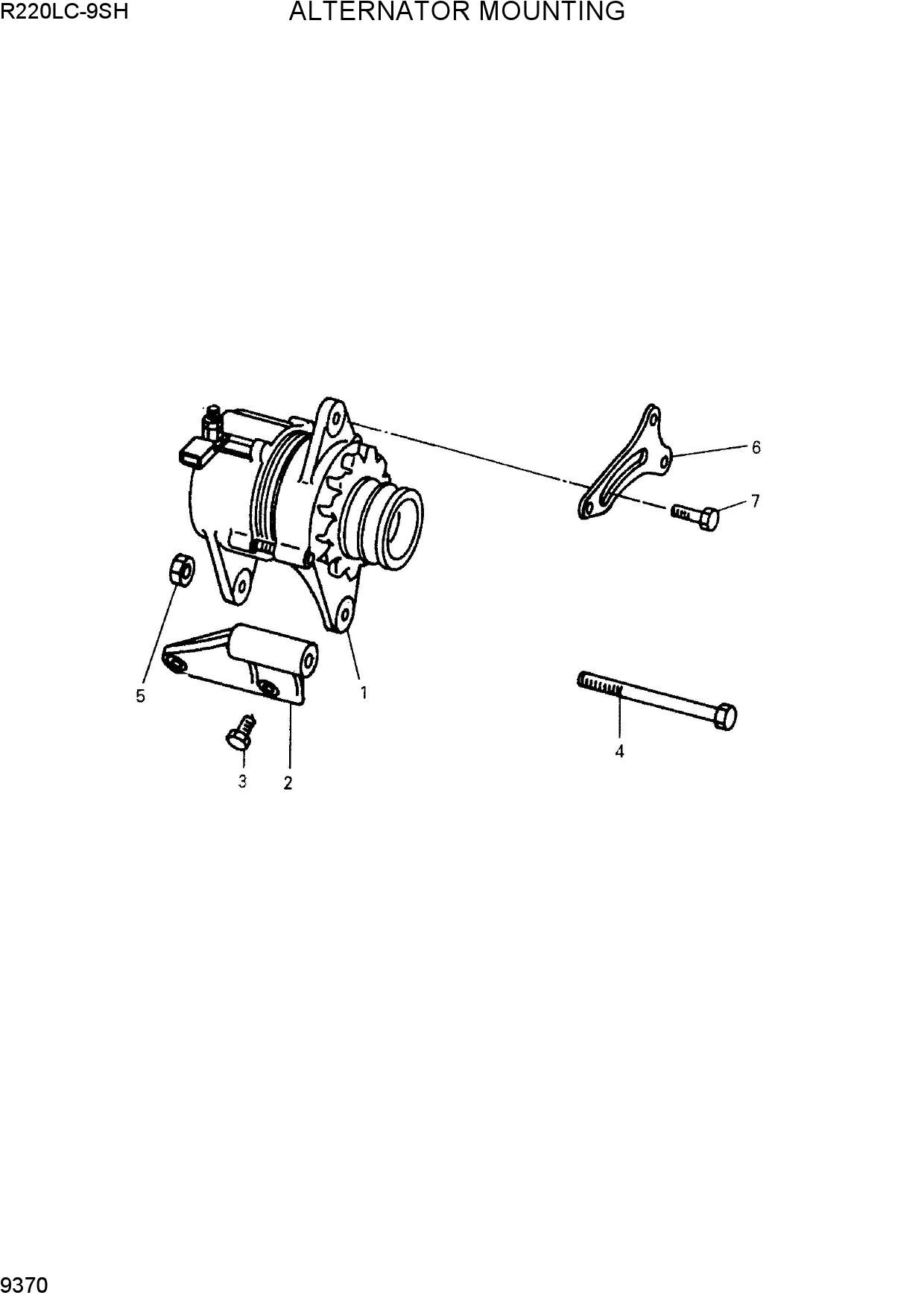 ALTERNATER MOUNTING