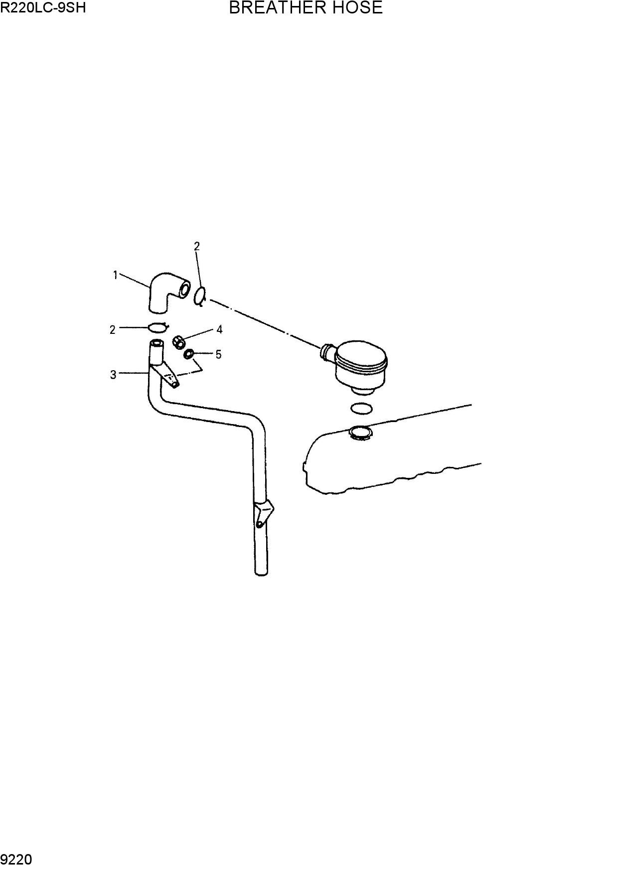 BREATHER HOSE