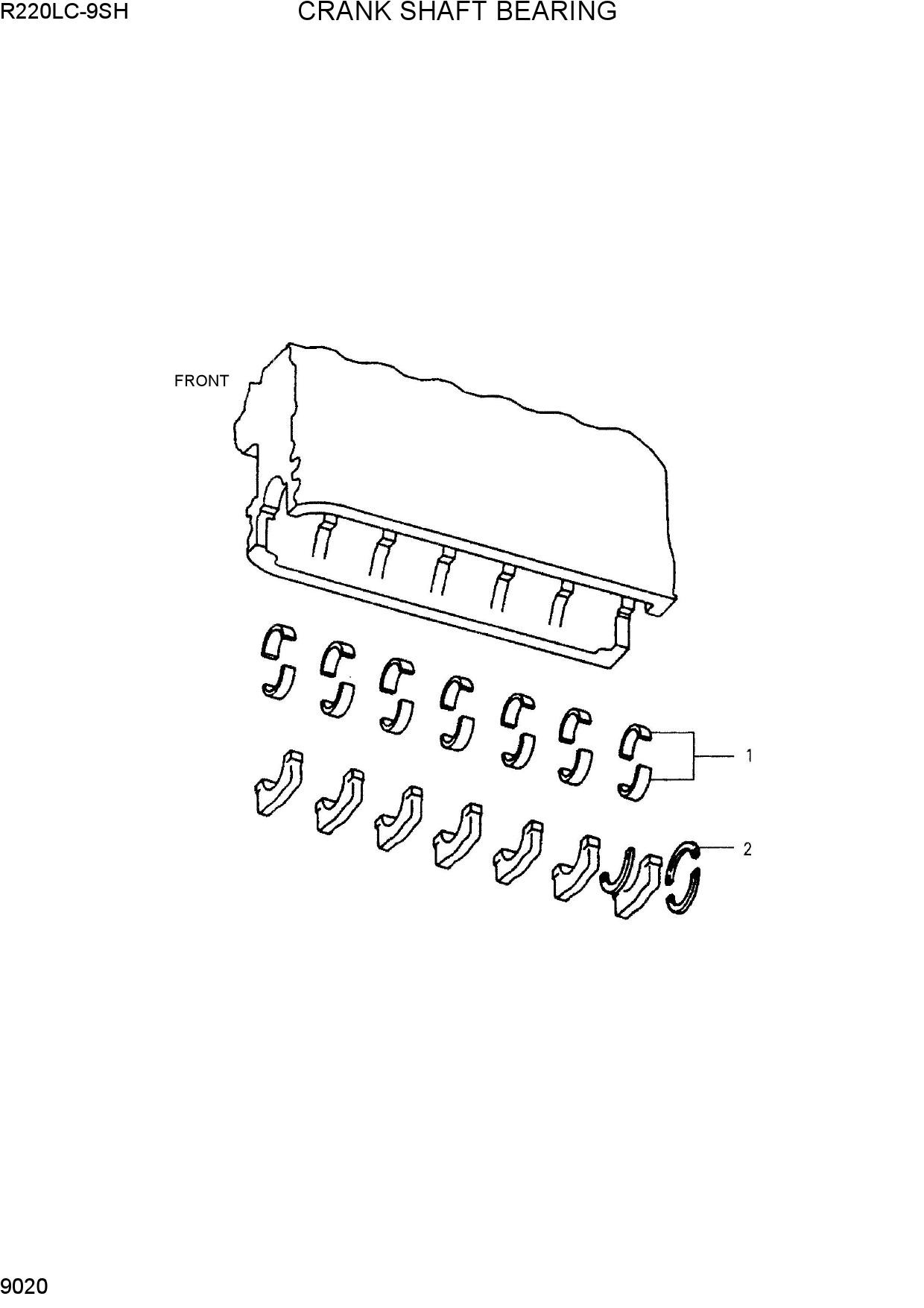 CRANK SHAFT BEARING