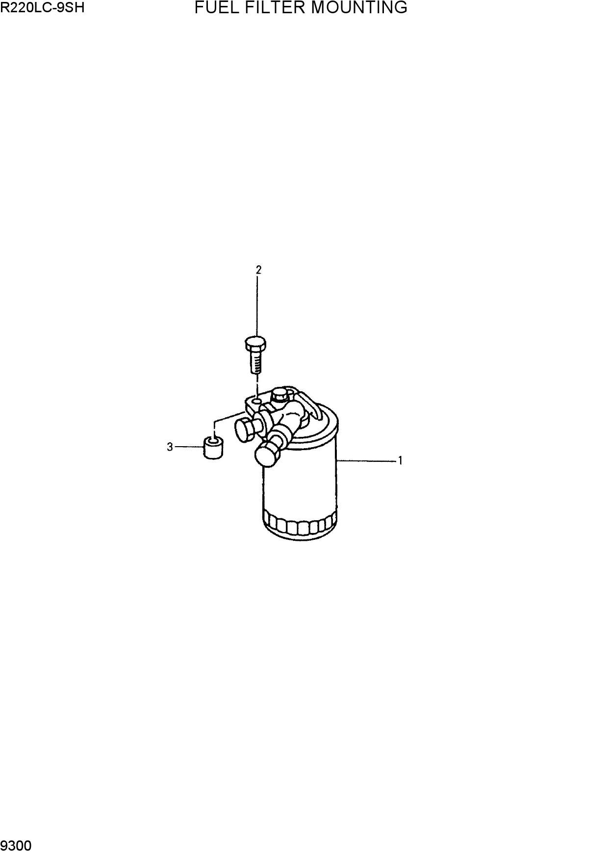 FUEL FILTER MOUNTING
