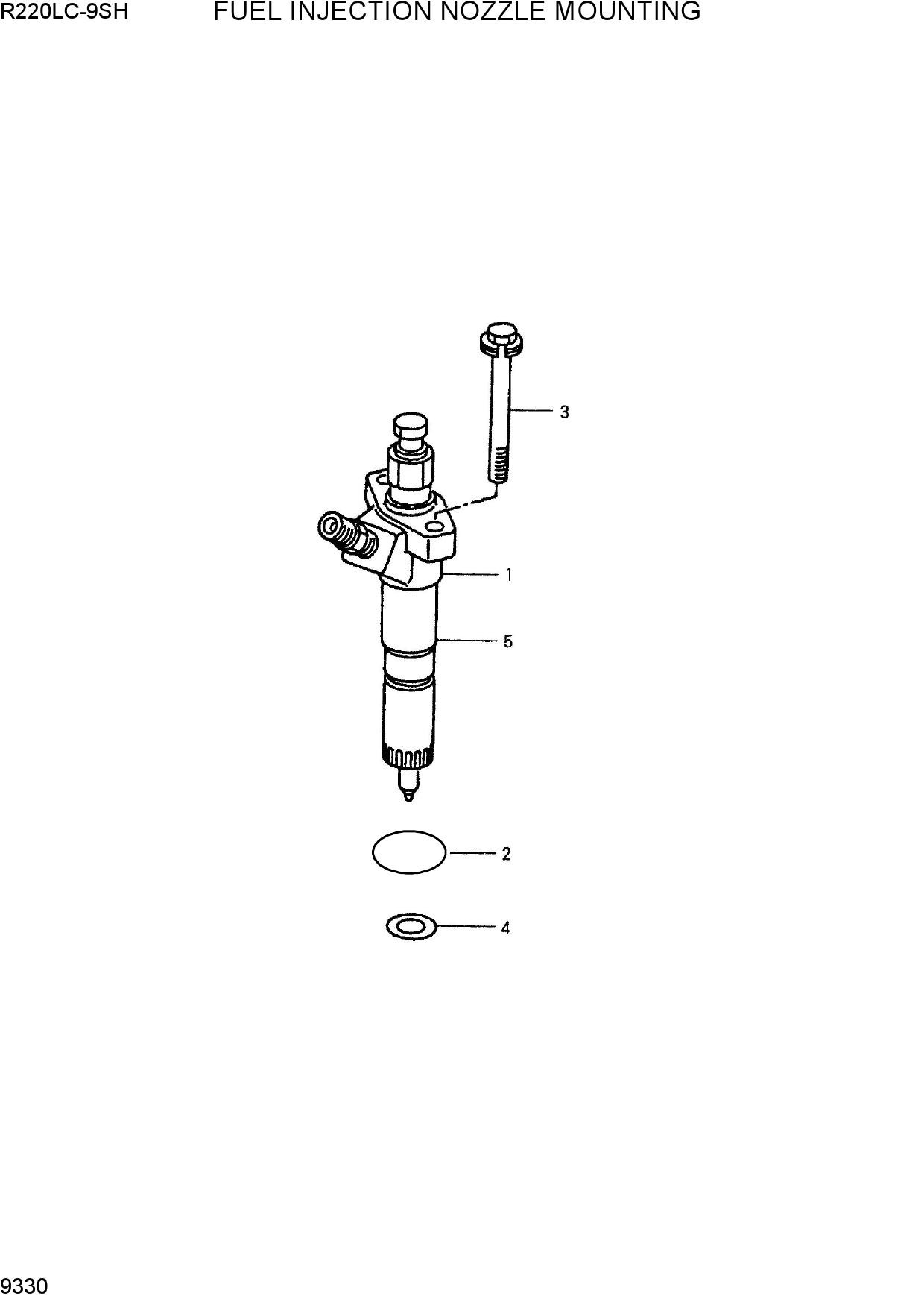 FUEL INJECTION NOZZLE MOUNTING