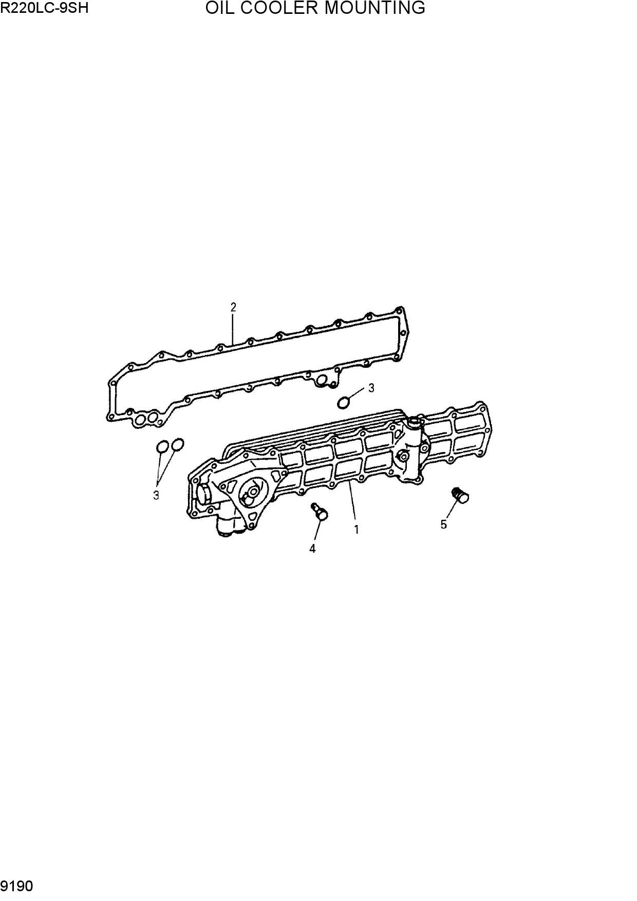OIL COOLER MOUNTING