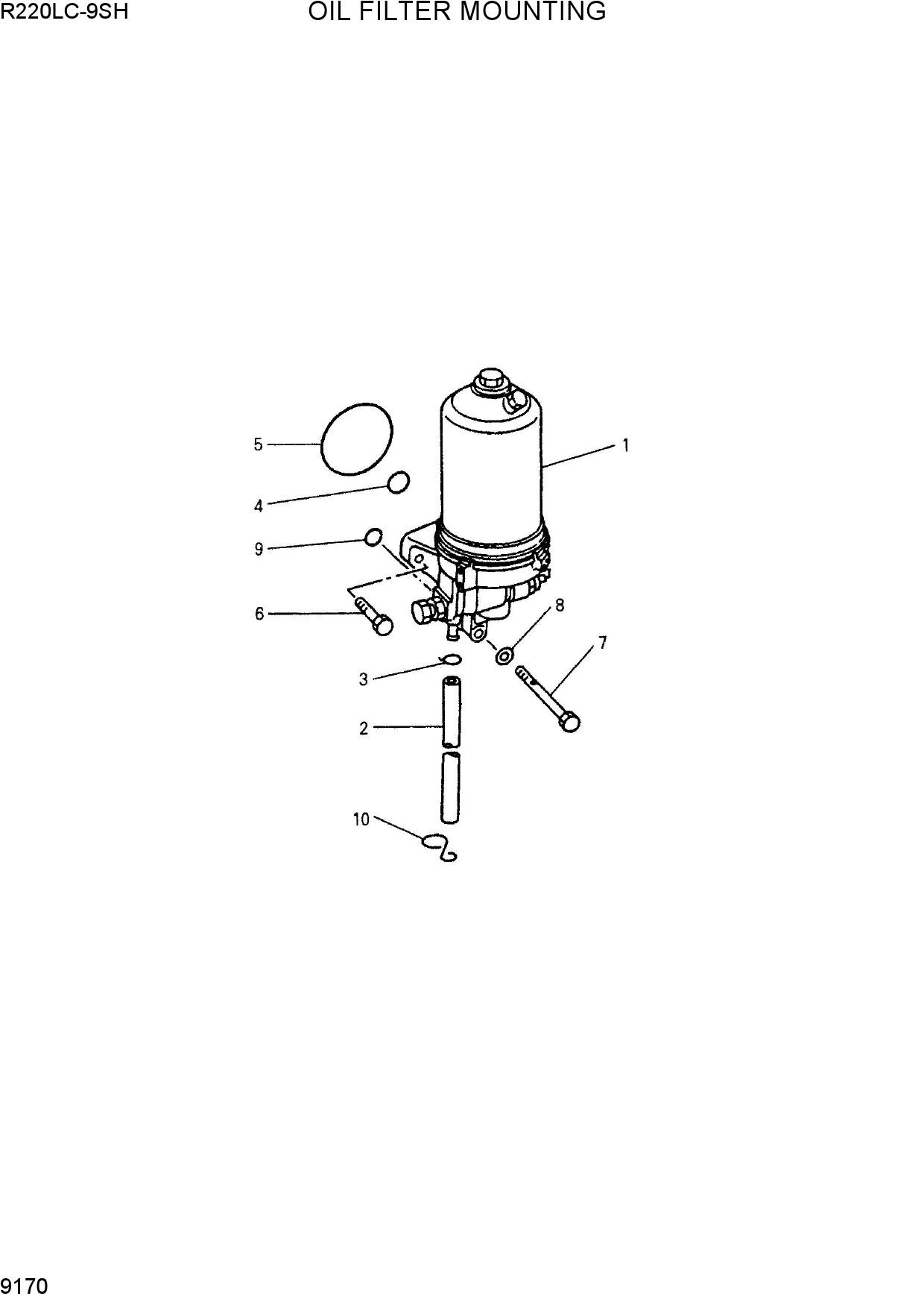 OIL FILTER MOUNTING