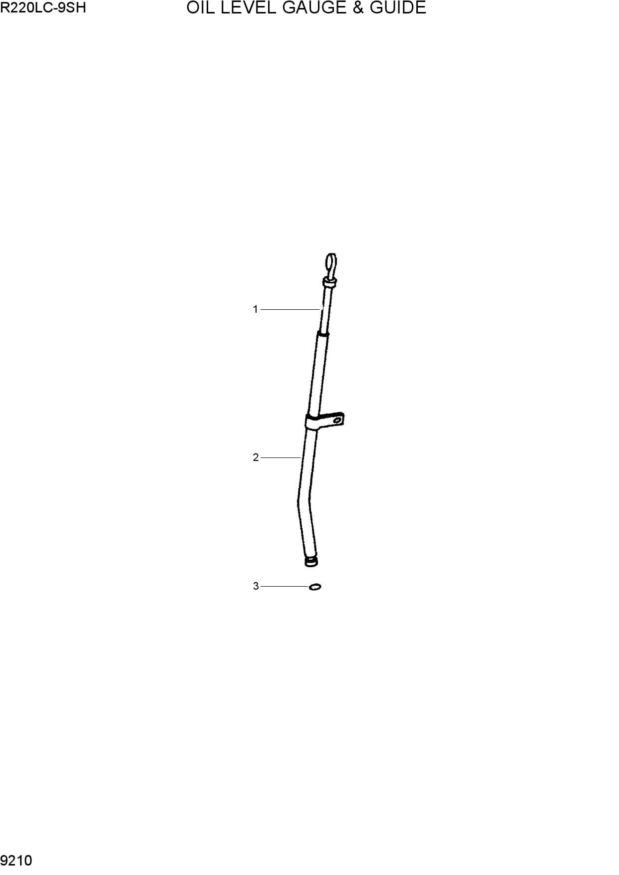 OIL LEVEL GAUGE & GUIDE