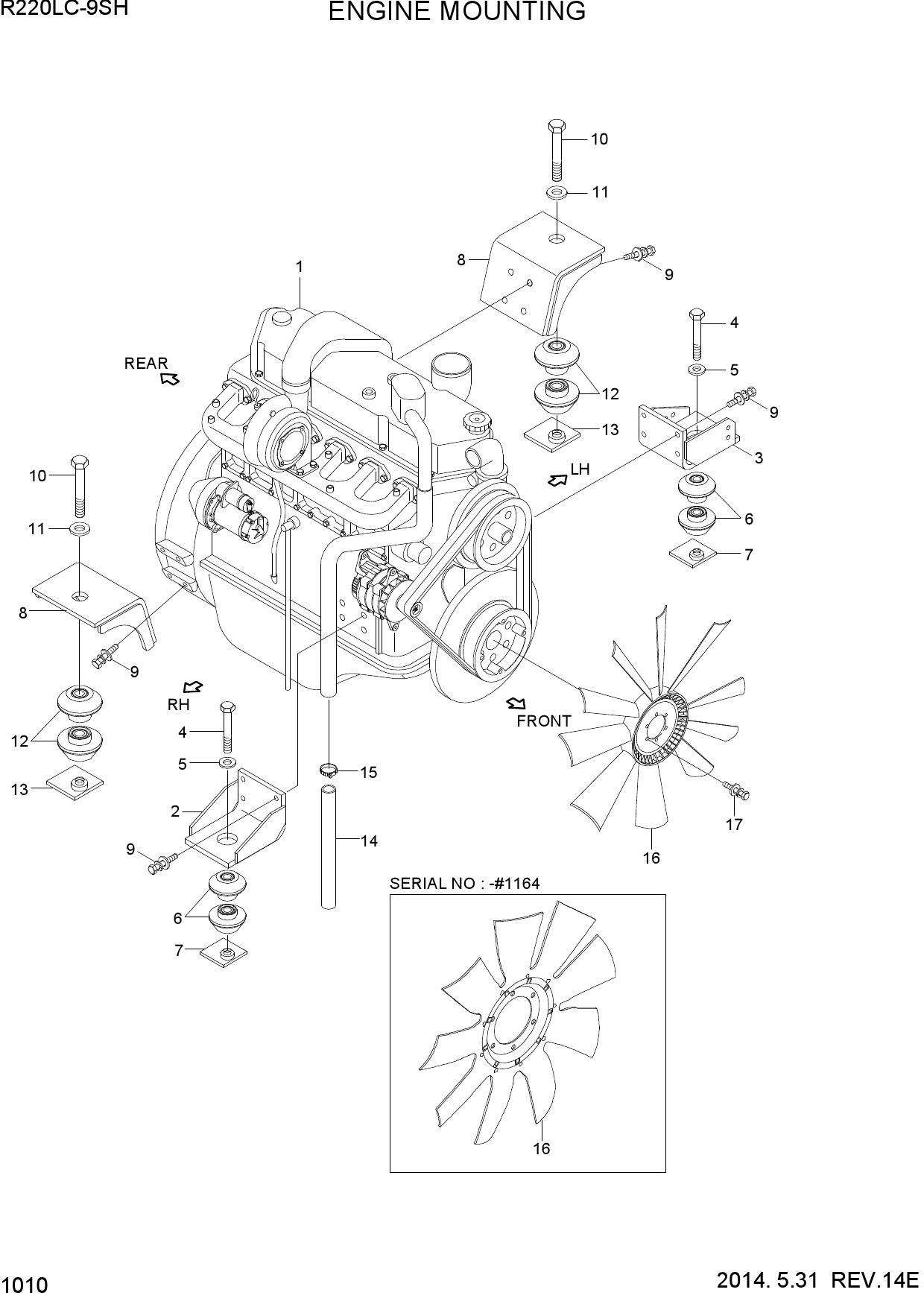ENGINE MOUNTING