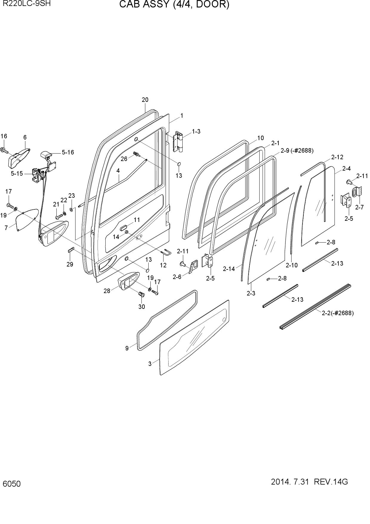 CAB ASSY(4/4, DOOR)