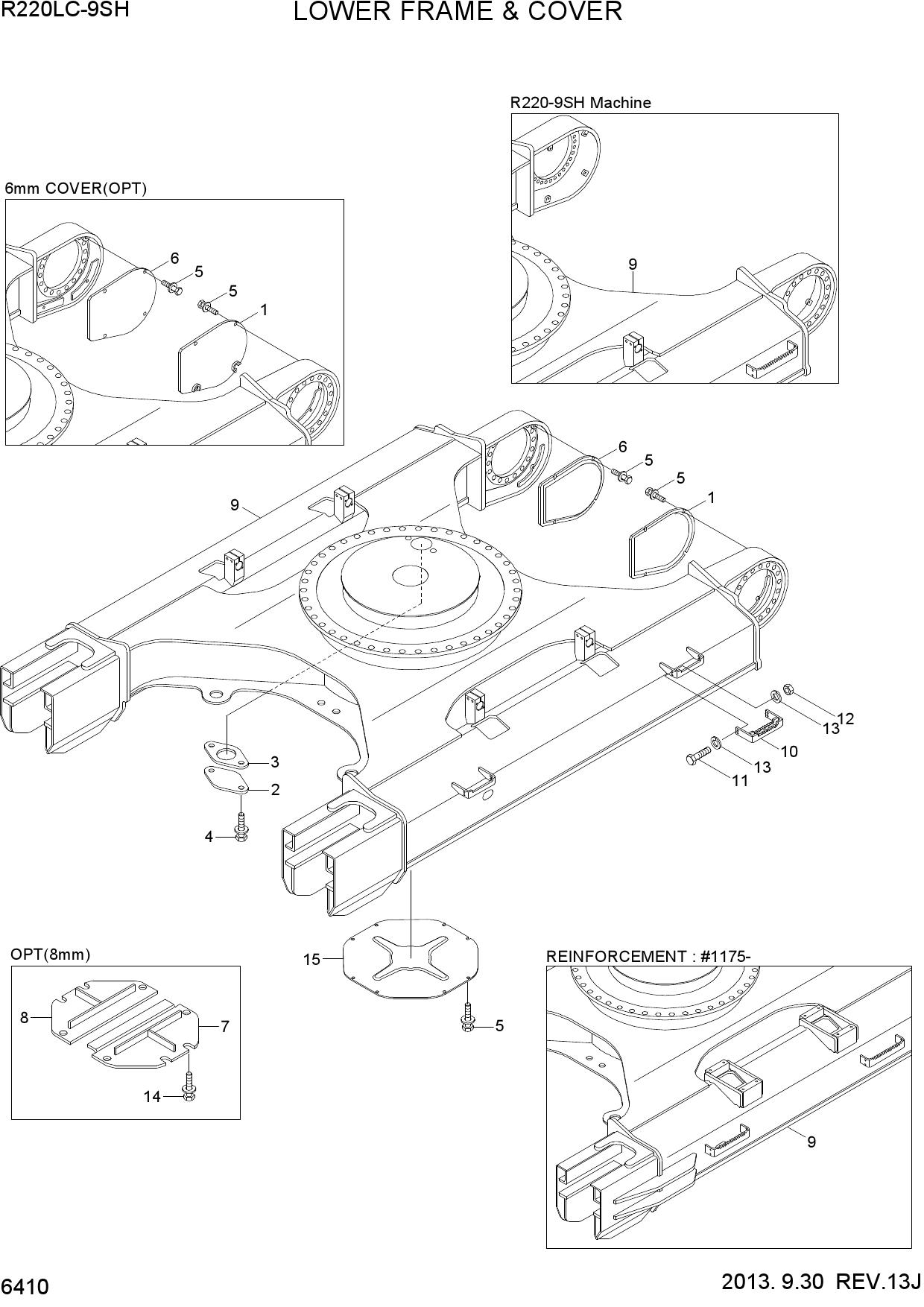LOWER FRAME & COVER