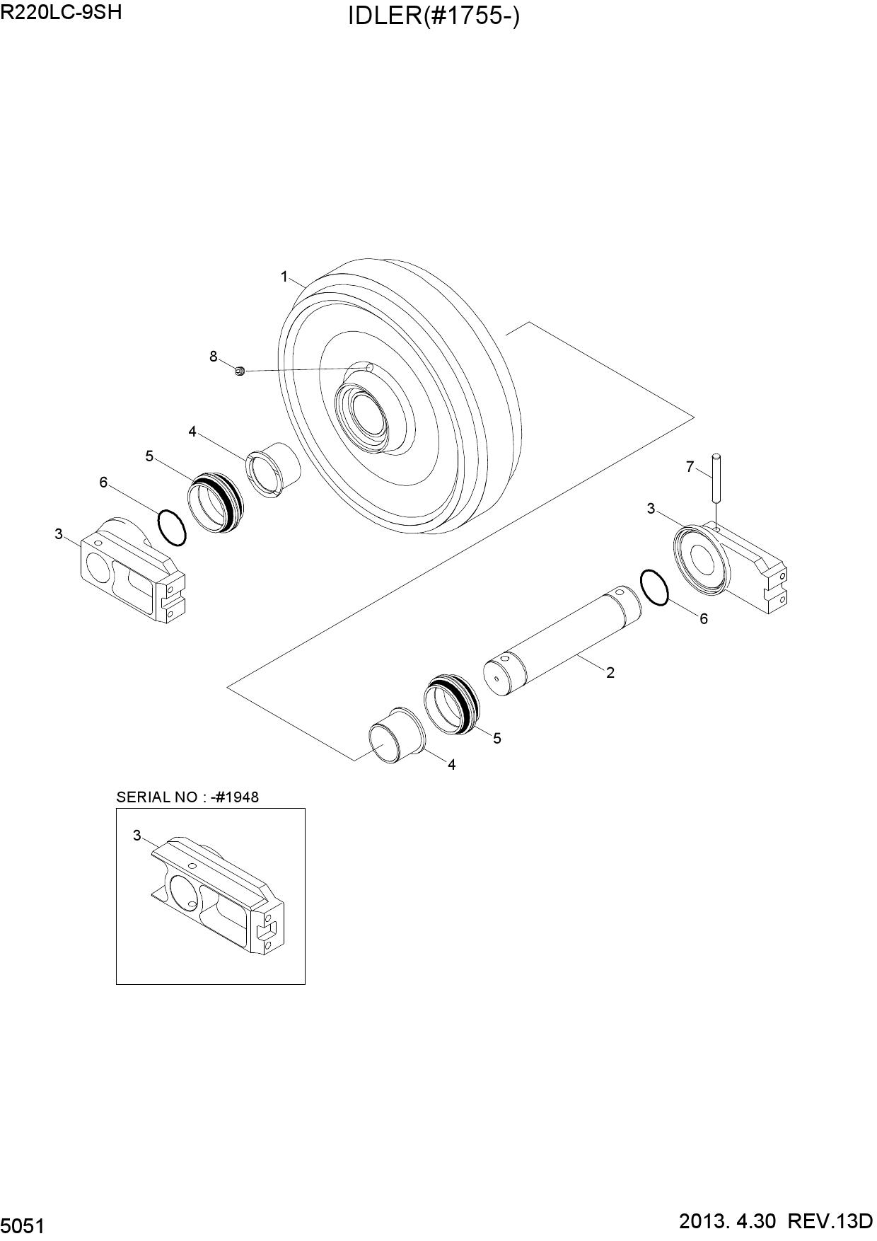IDLER(#1755-)